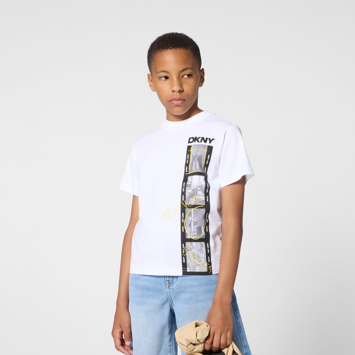 Bermuda en jean double stone, DKNY