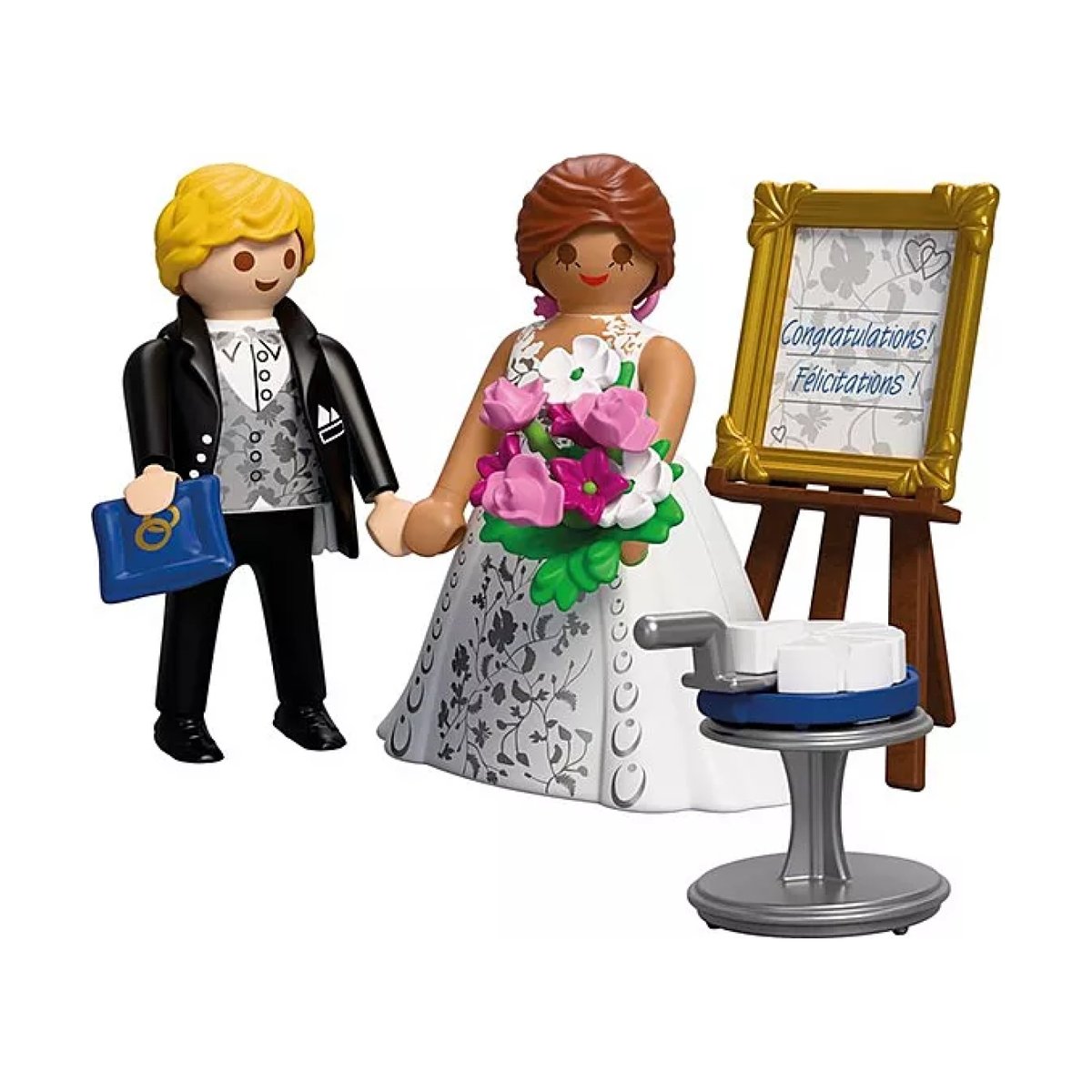 Félicitationsmariés multicolore, PLAYMOBIL