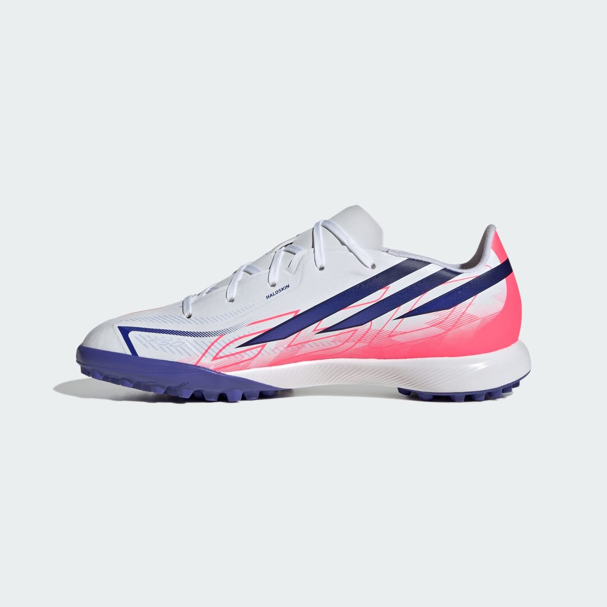 Chaussure De Football F50 Hyperfast League Turf Enfants Chaussure De Football F50 Hyperfast League Turf Enfants cloud white / solar purple / solar turbo, adidas Performance