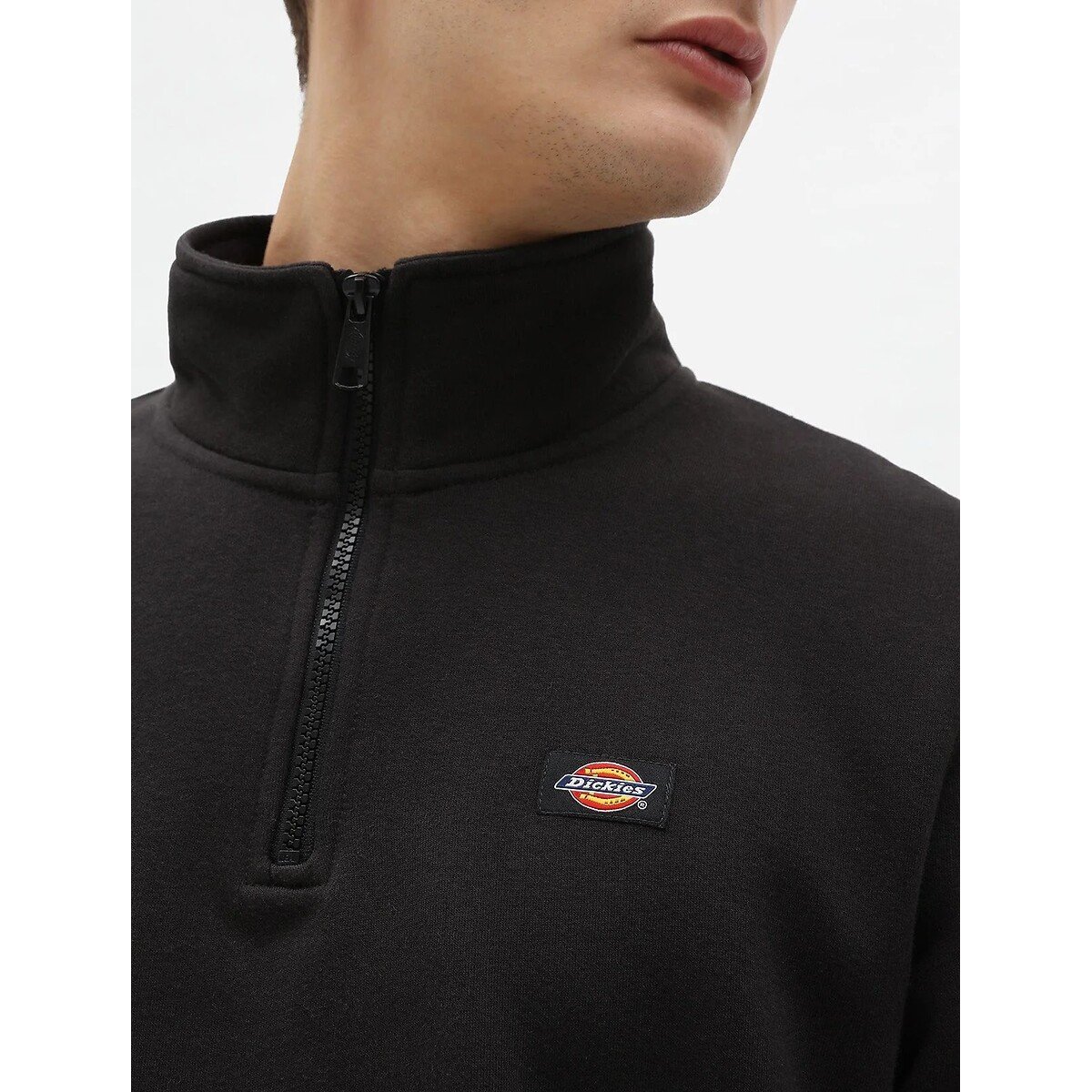 Sweat demi-zippé, Oakport noir, DICKIES
