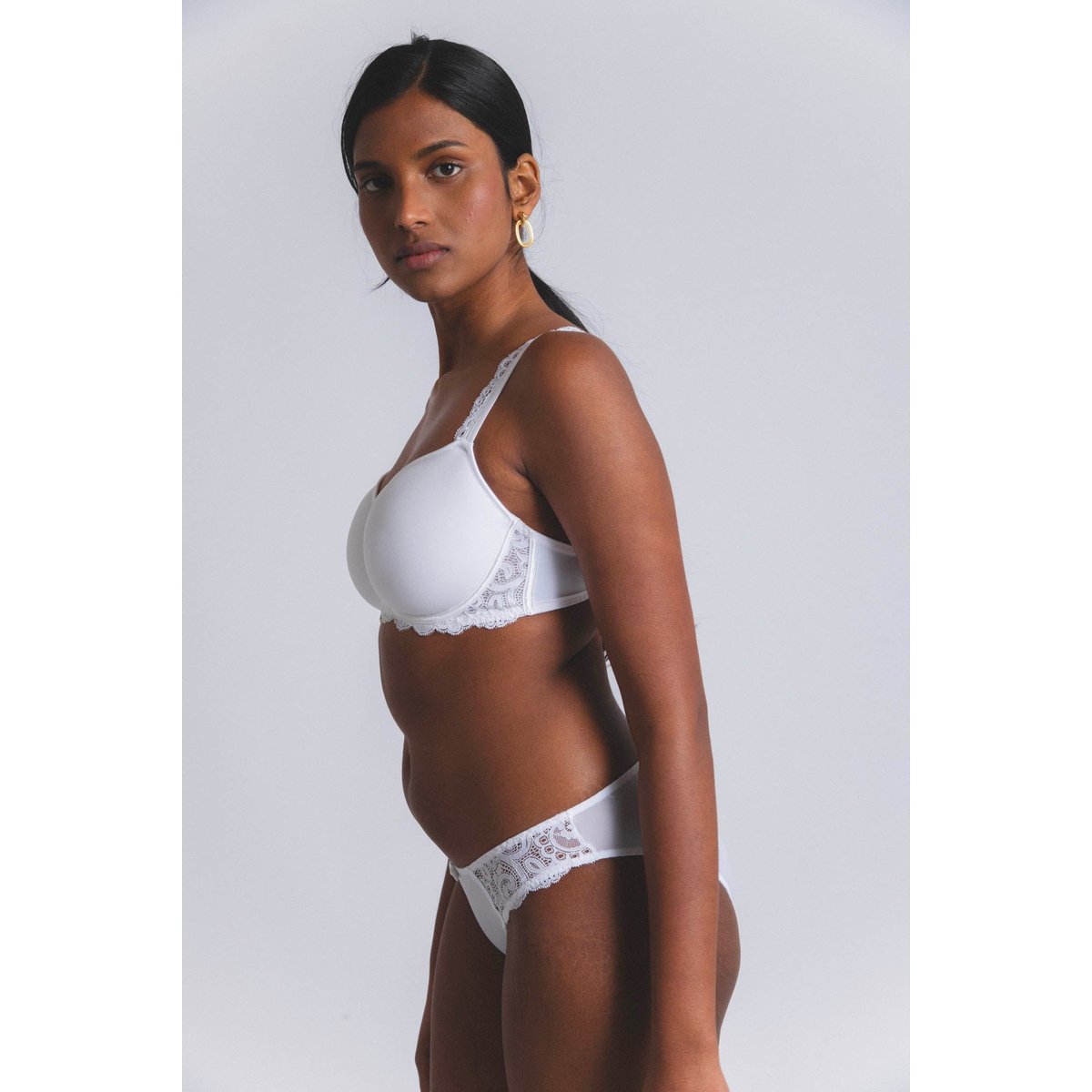 Soutien-gorge spacer en dentelle GABY blanc, MAISON LEJABY