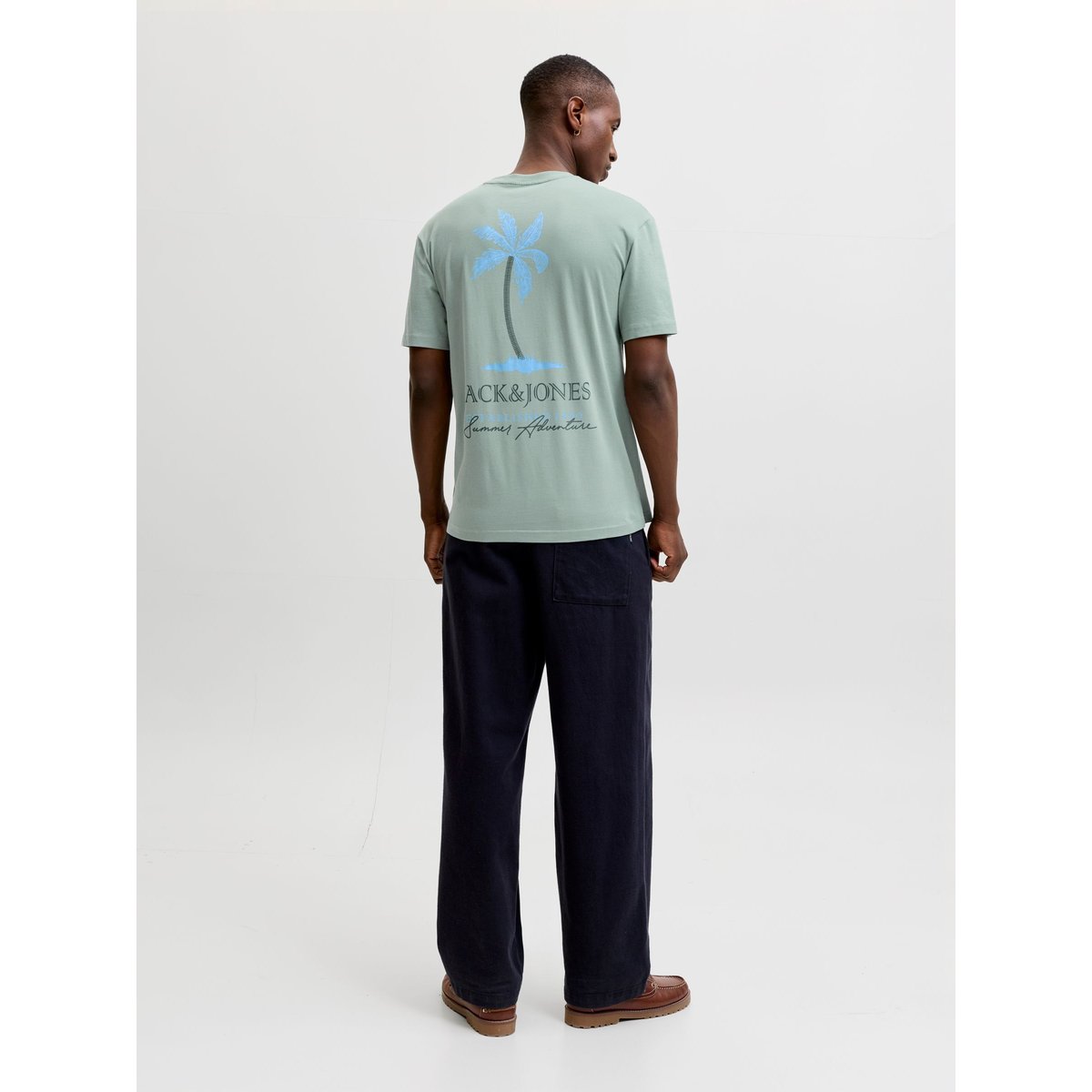 T-Shirt grise - stormy sea 1, JACK & JONES