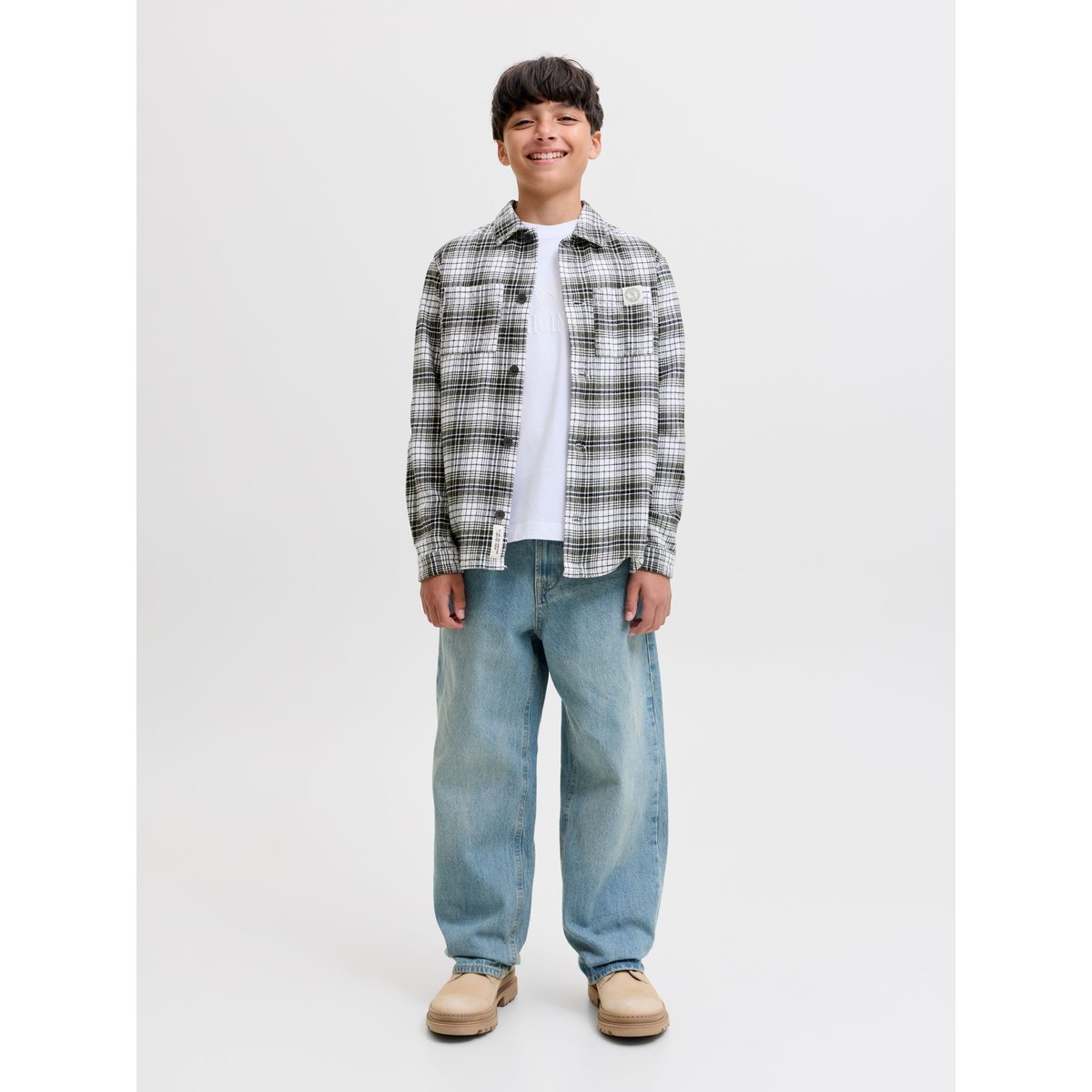Jean Baggy Fit blue denim, JACK & JONES JUNIOR
