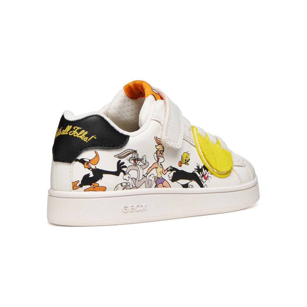 Looney Tunes  J ECLYPER blanc/noir, GEOX