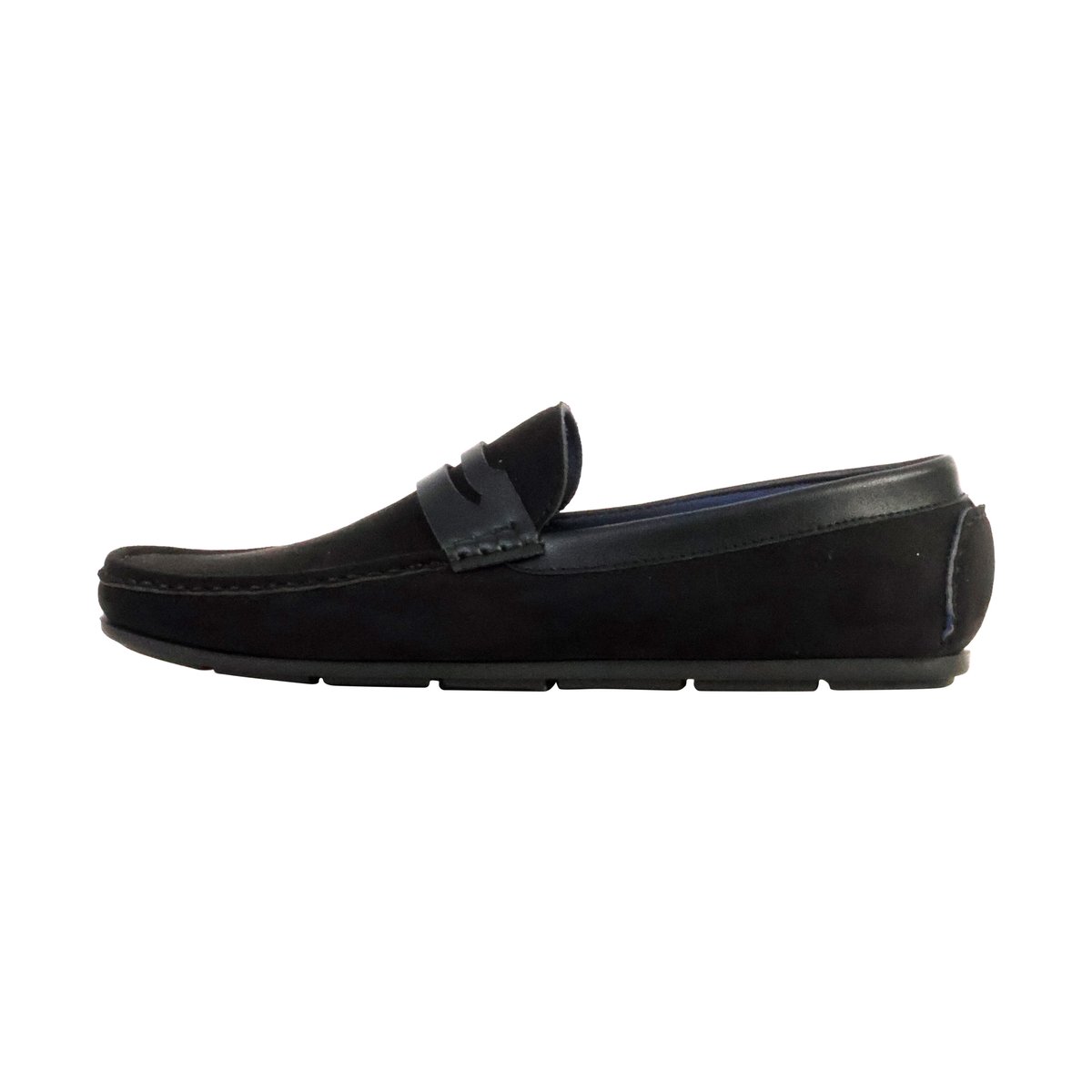 Mocassin Basse à Enfiler noir, ENZO MARCONI