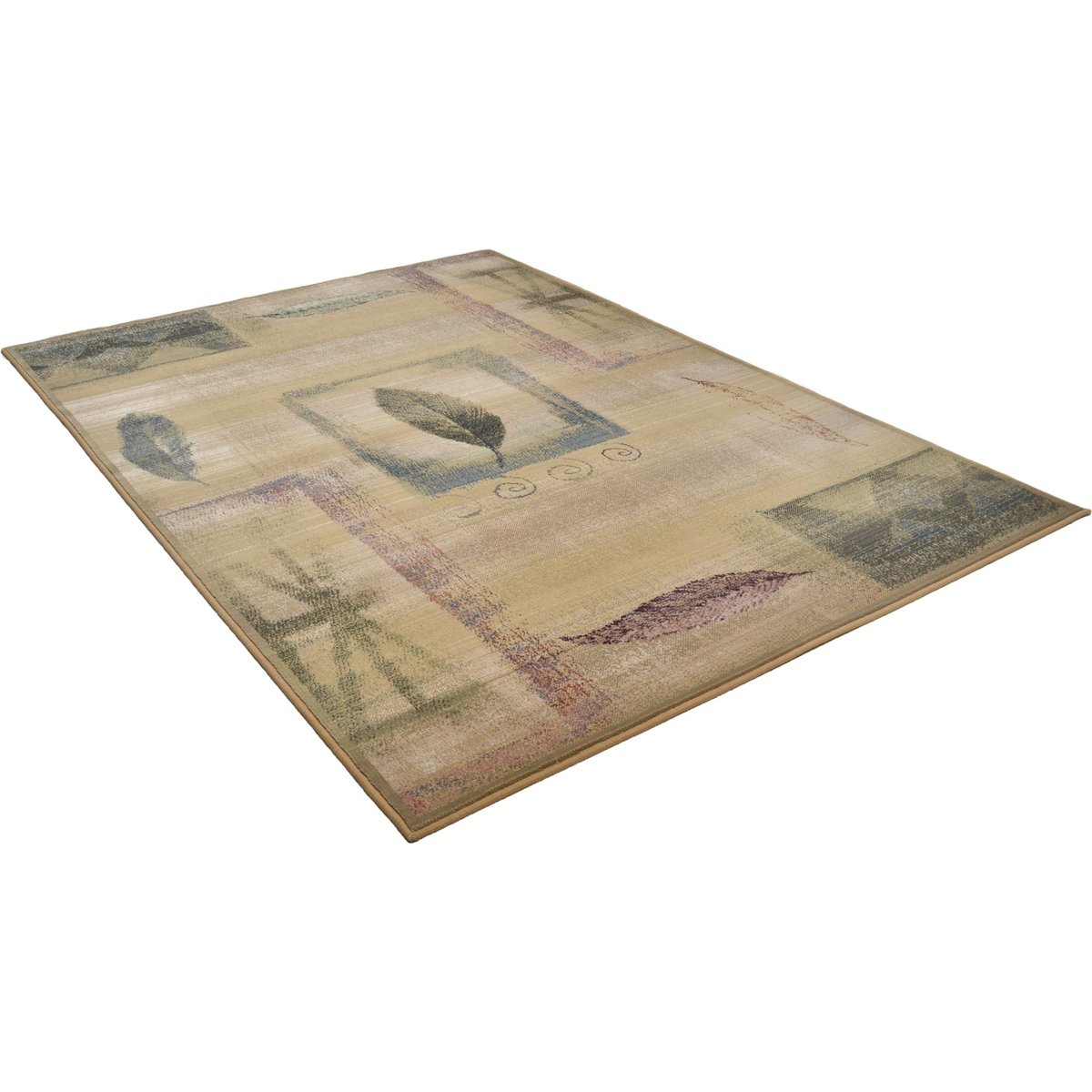 Tapis de salon - GABIRO beige, THEKO