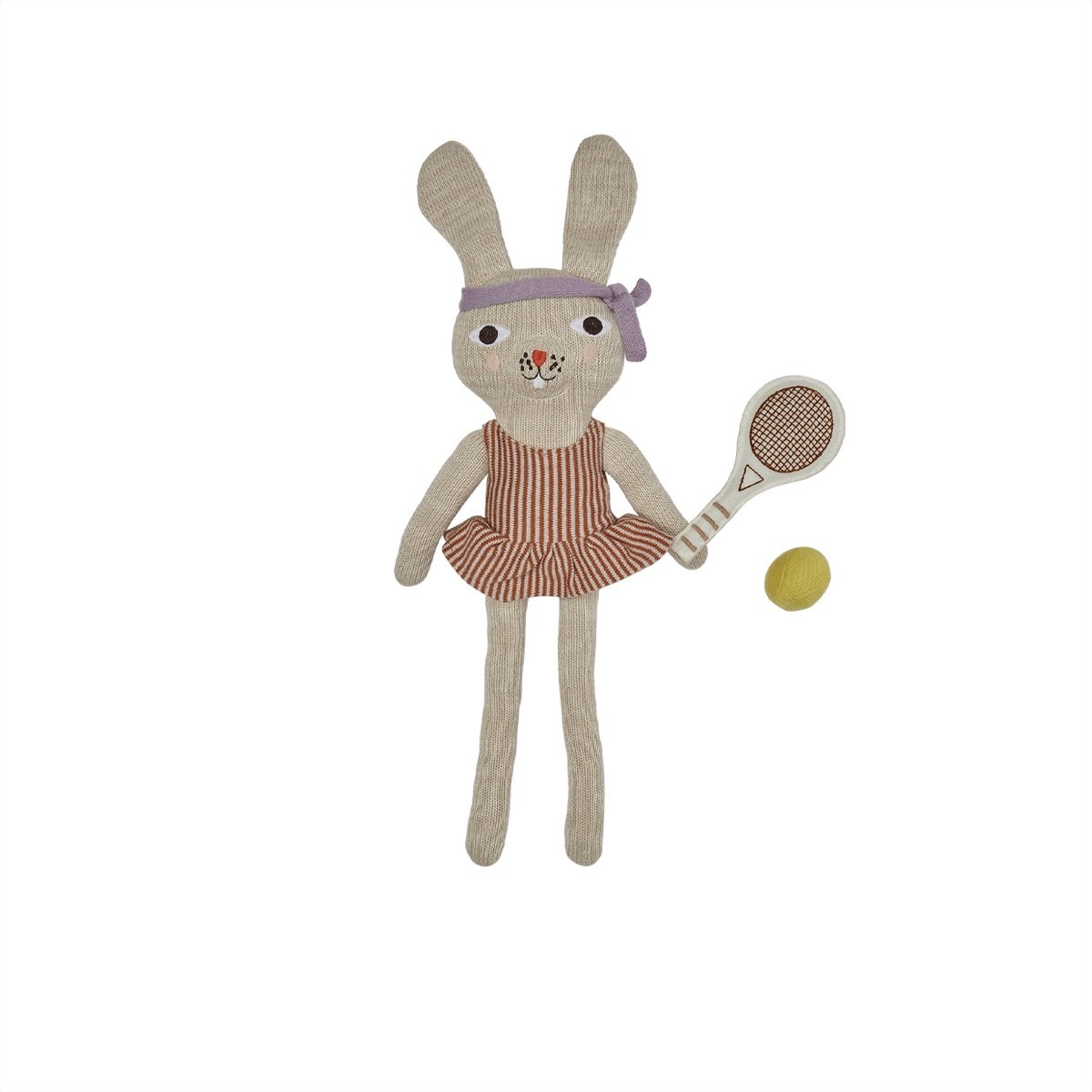 Peluche en coton motif animal MINI multi-couleur, OYOY LIVING DESIGN