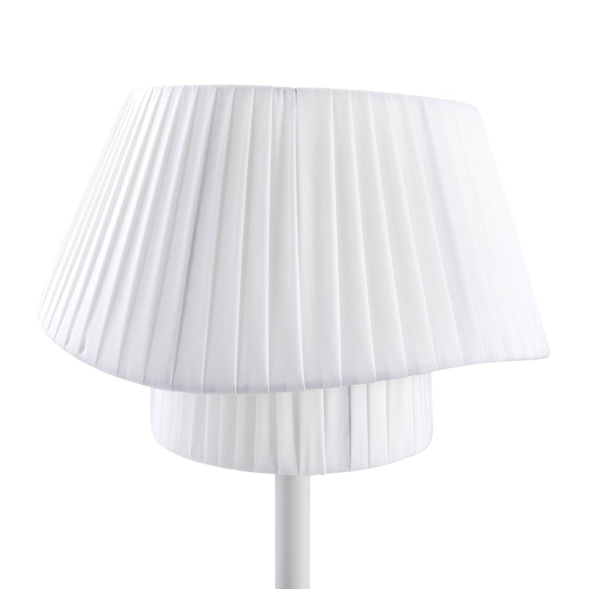 Lampe à poser en métal, Eryndor blanc, LINDBY