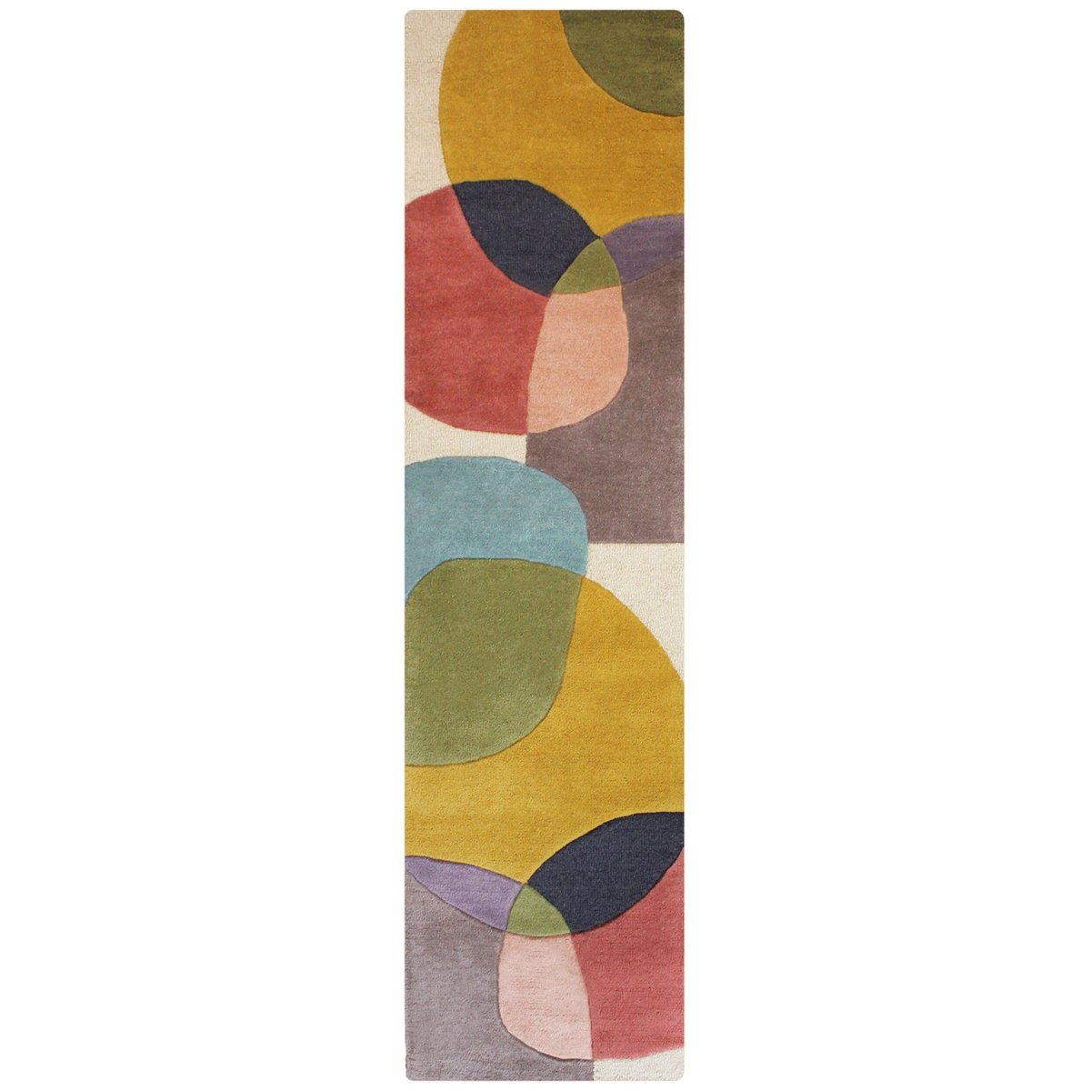Tapis en laine de couloir RADIANCE multicolore, FLAIR RUGS
