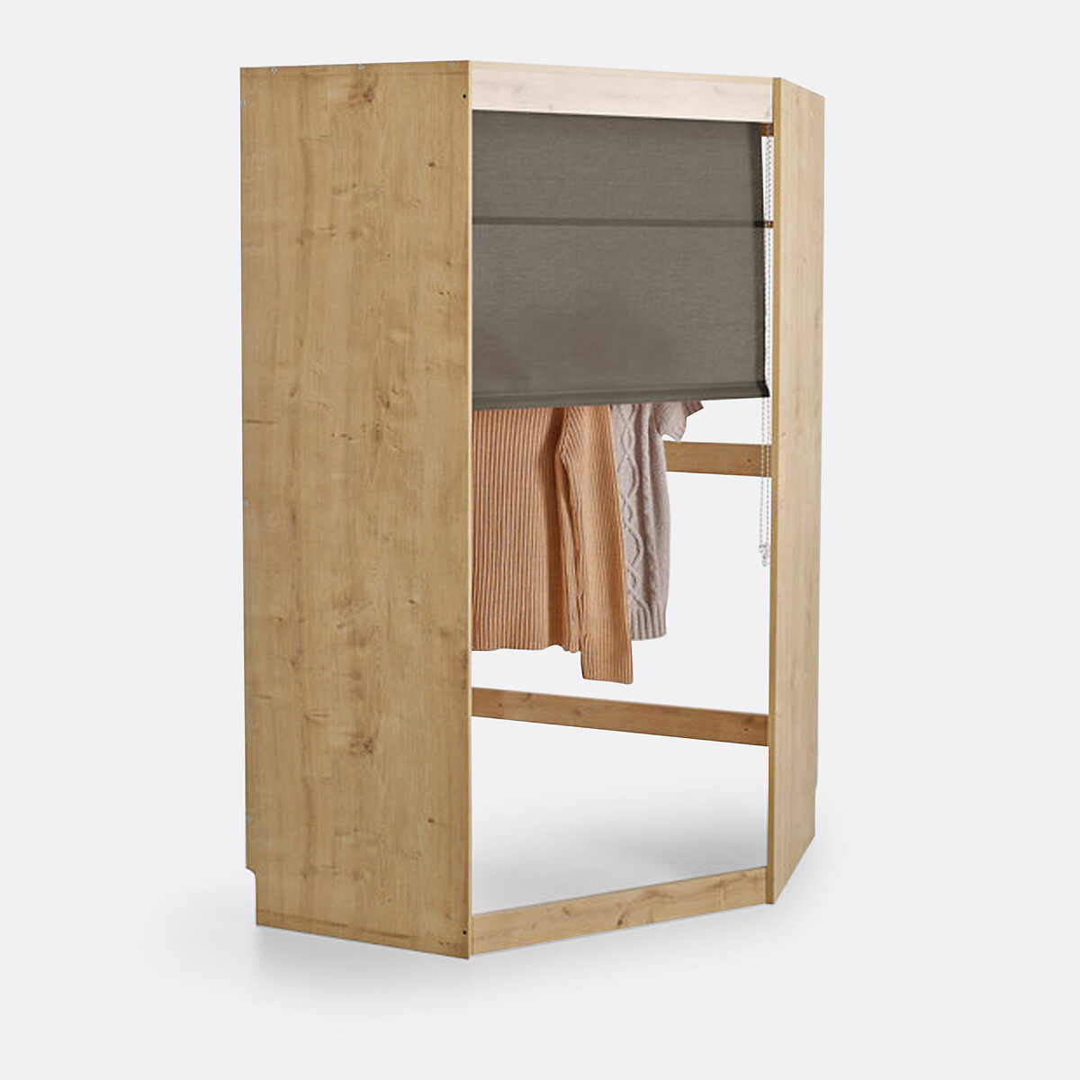 Tenda avvolgibile speciale guardaroba, Build grigio, LA REDOUTE INTERIEURS