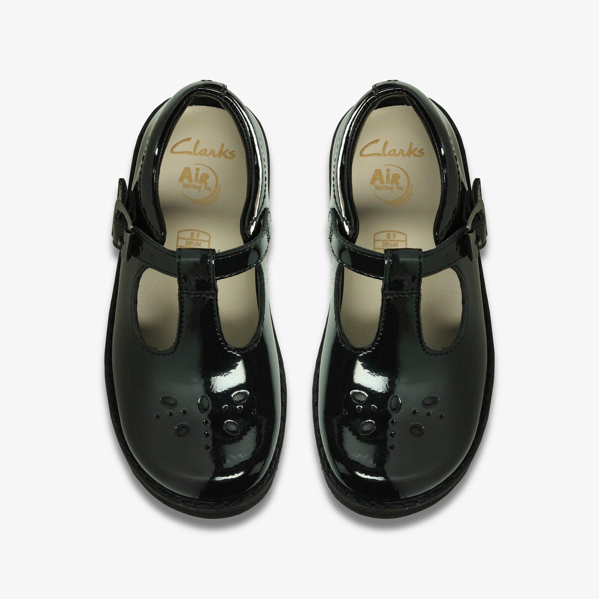 Derbies Brevet Coupe Large CROWN WISH noir, CLARKS