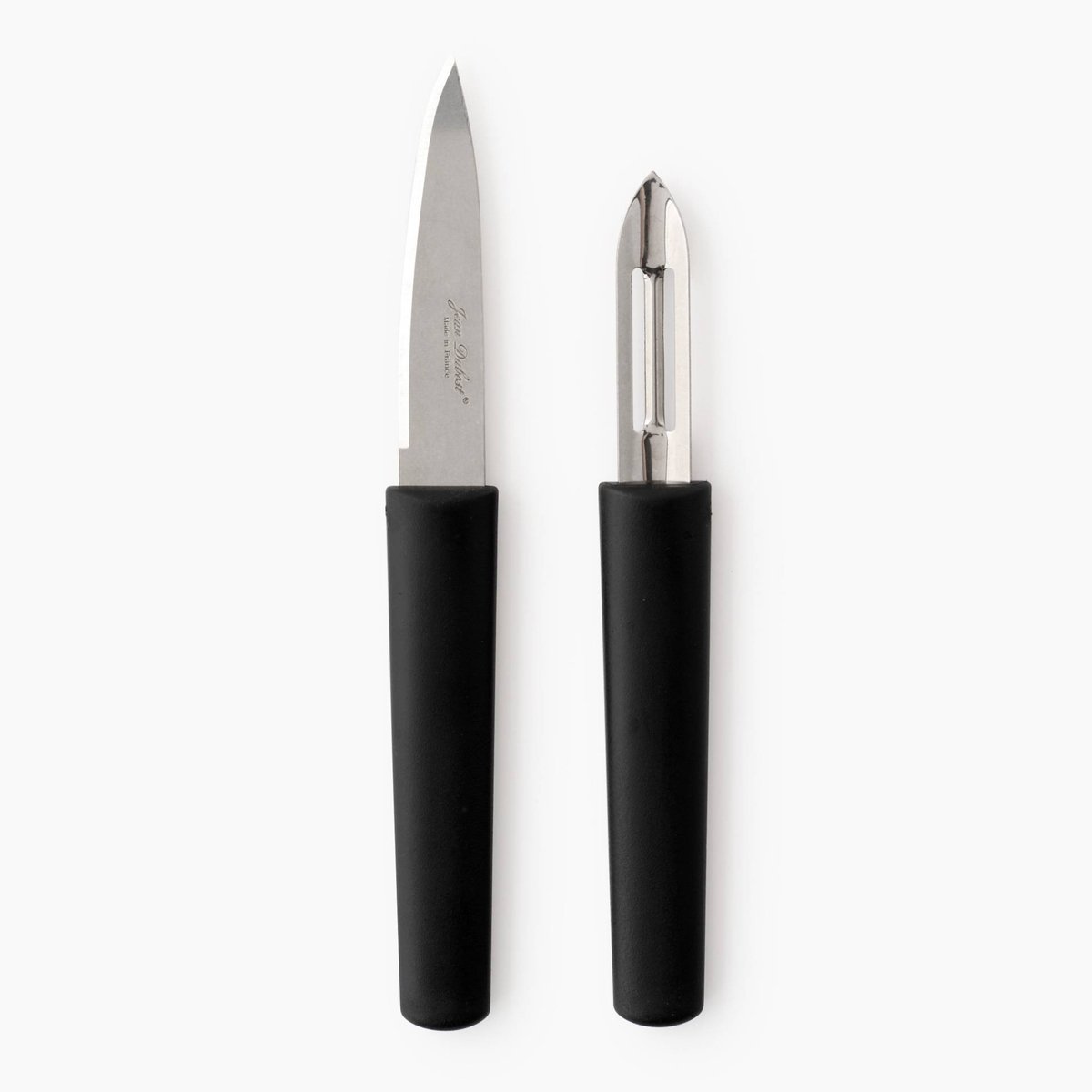 Set de couteaux éplucheur et office noir, MONOPRIX