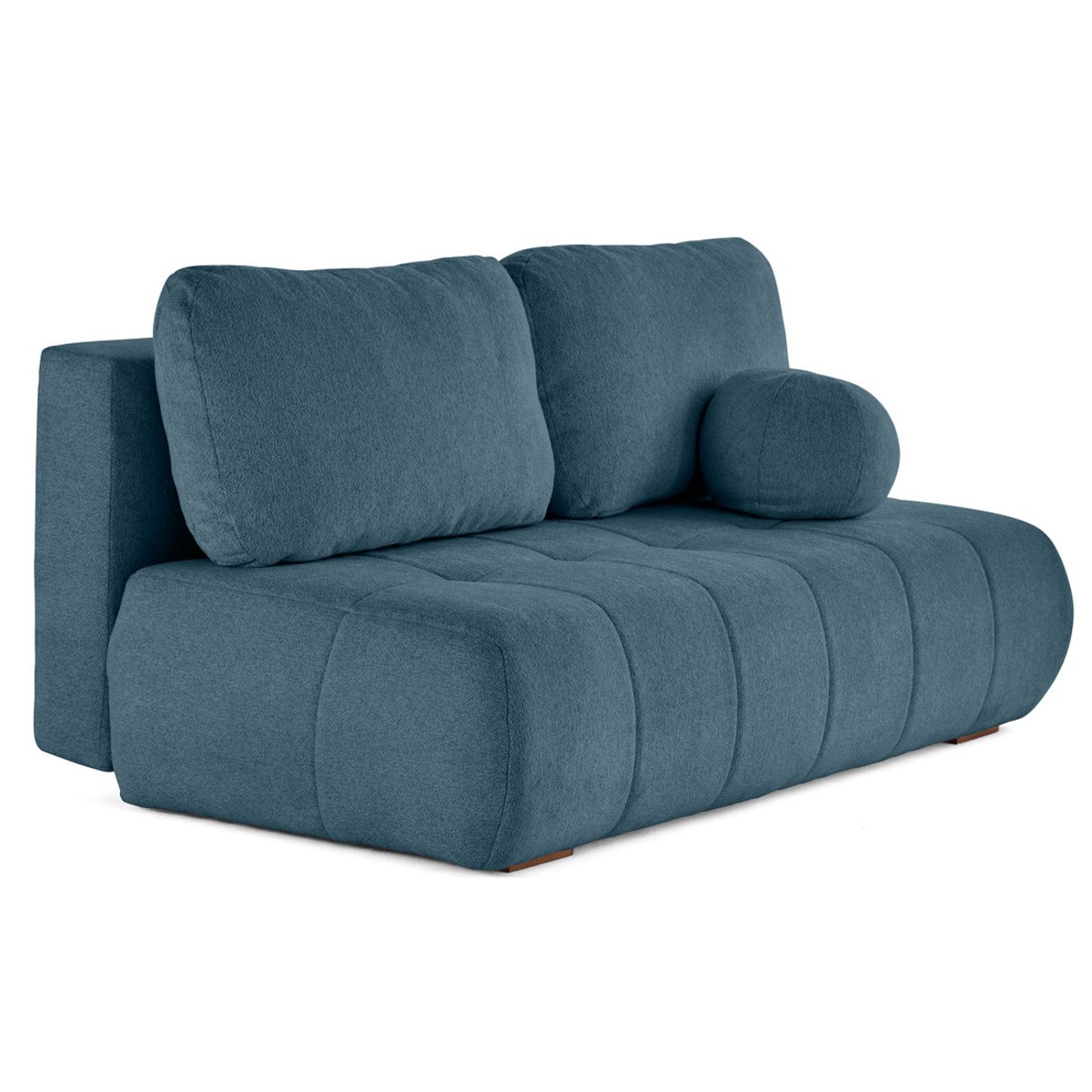 Canapé Convertible 3 places - BOWIE bleu, BEST MOBILIER