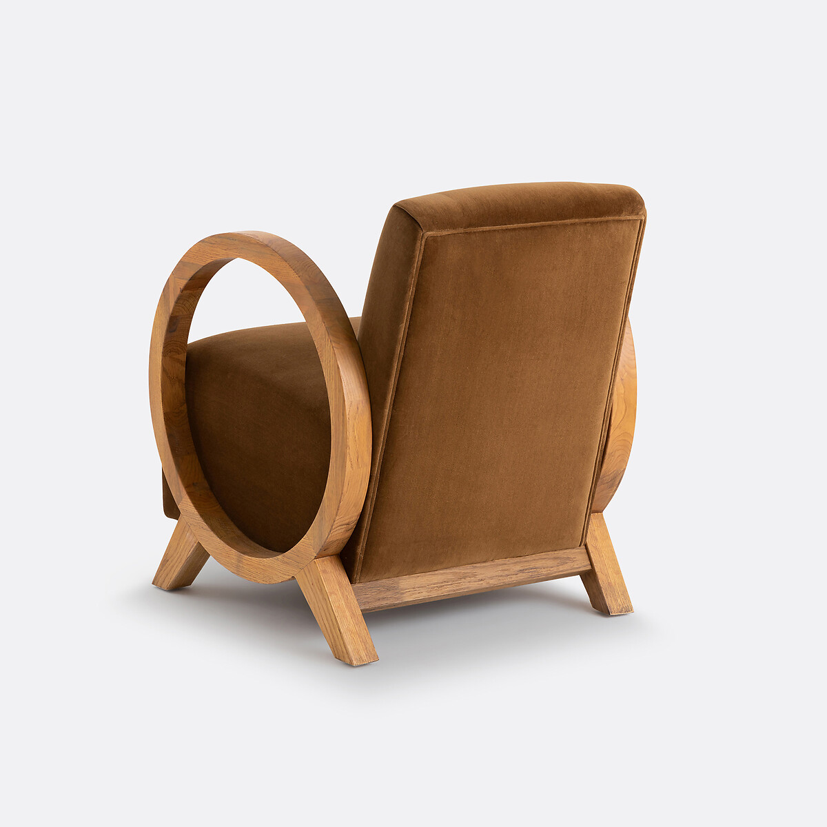 Sessel Berti, Vintage-Stil goldfarben ocker, LA REDOUTE INTERIEURS