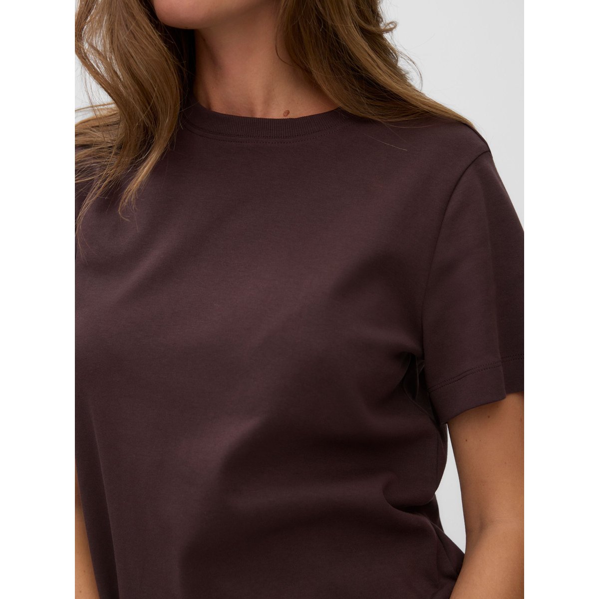 T-Shirt chocolate plum, VERO MODA