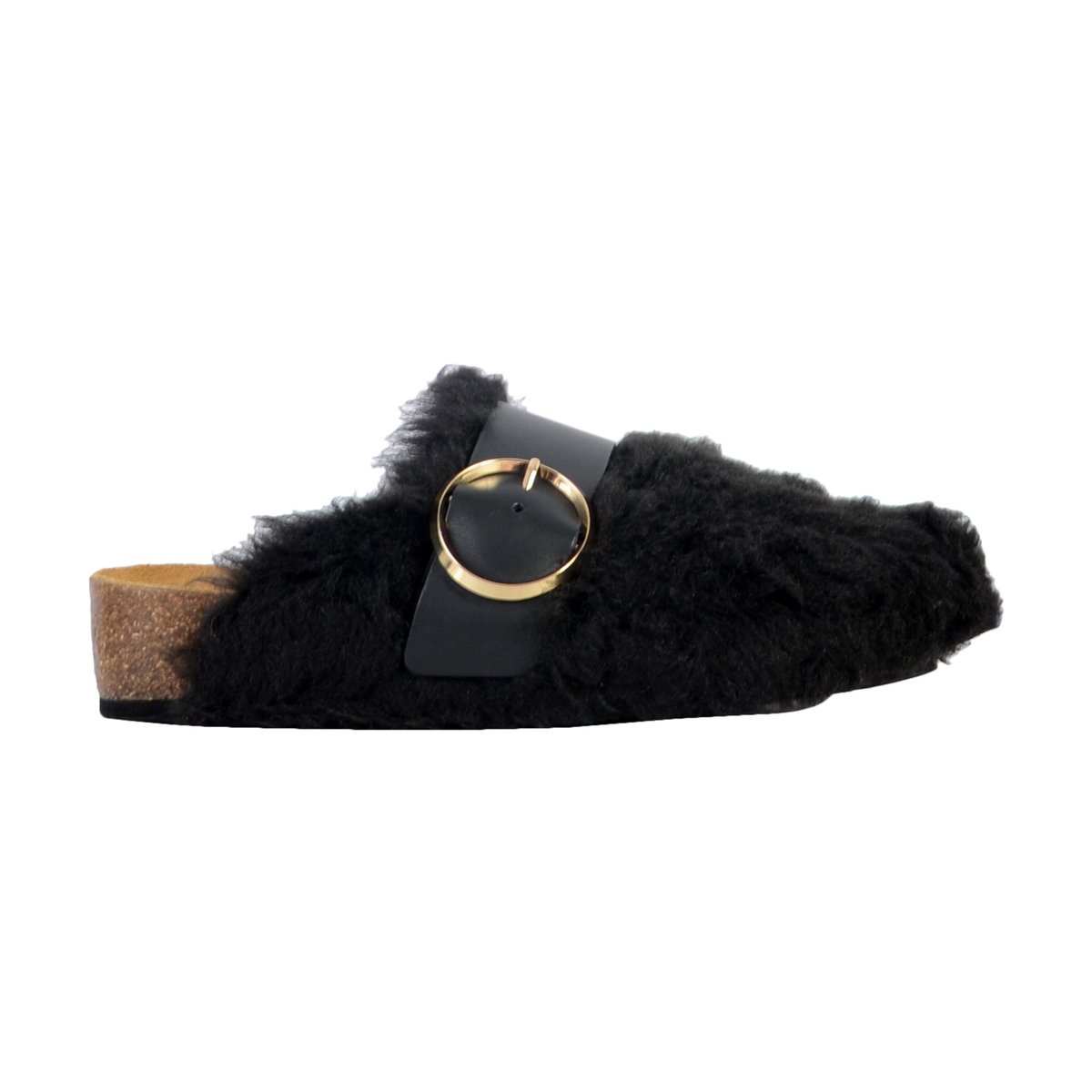 Mules Cuir Monique noir, SCHOLL