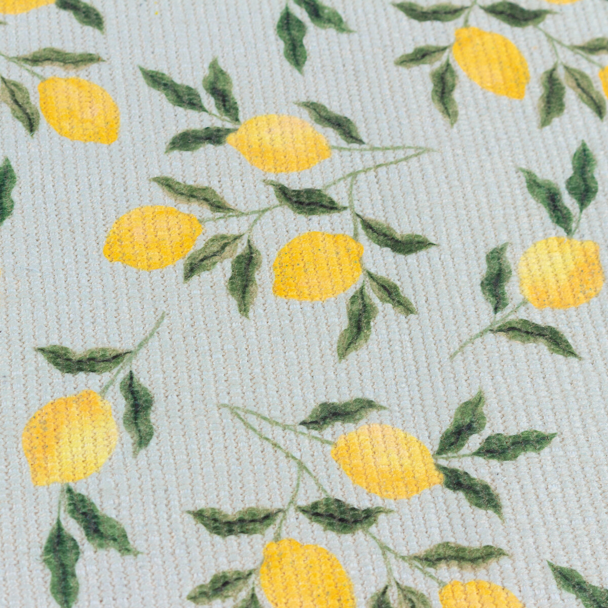 Lemons Table Runner - 35x230cm blue, FURN.