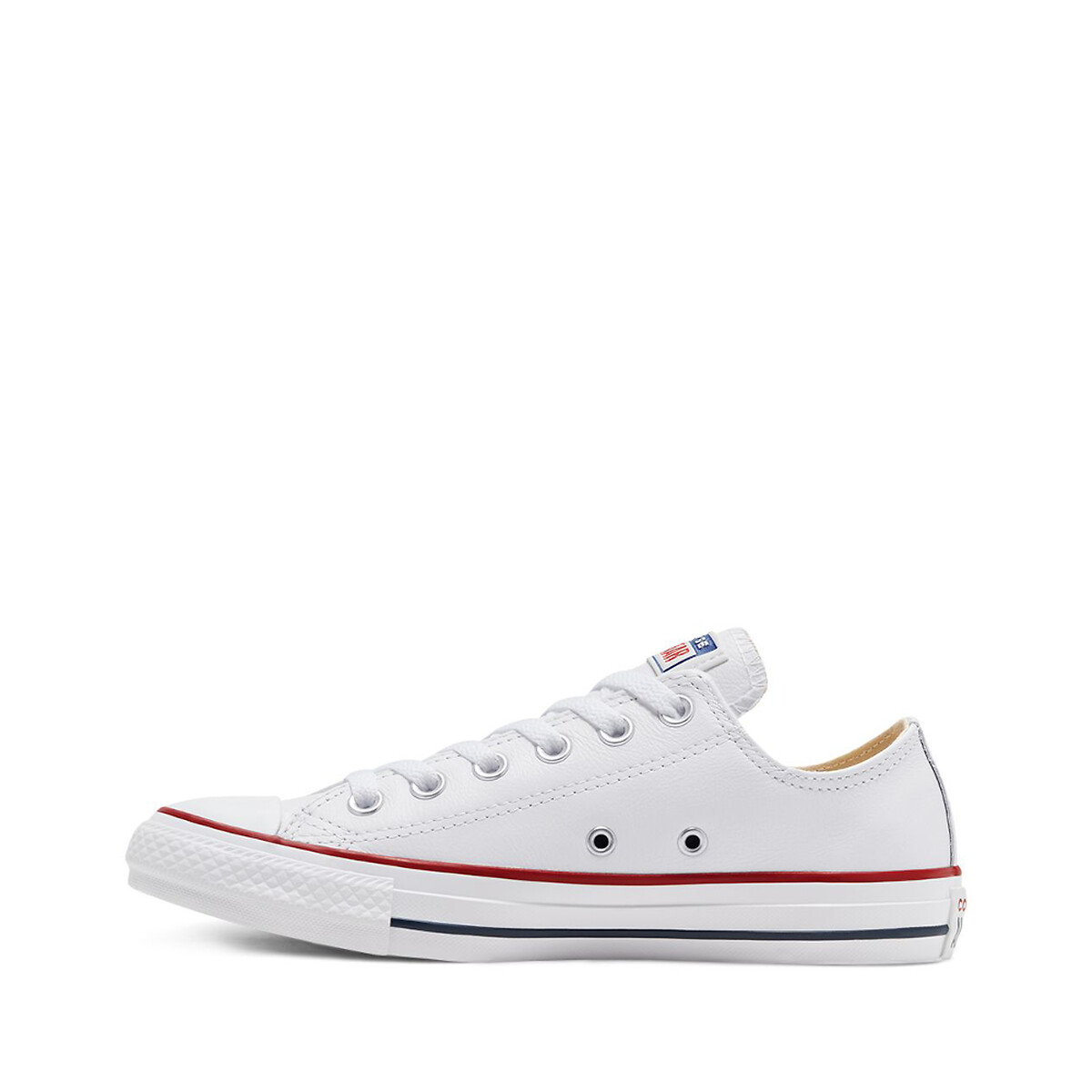Chuck Taylor All Star en piel blanco, CONVERSE