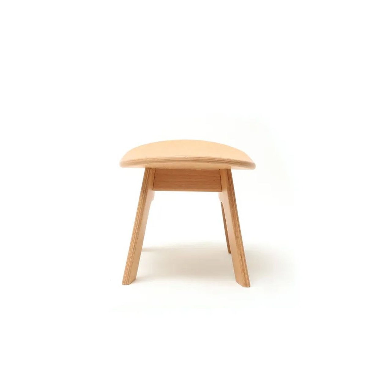 Tabouret enfant en bois Hiro Stool bois clair, CHARLIE CRANE