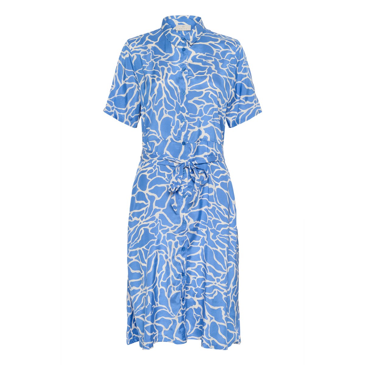 Robe bleu ultramarine w. chalk print, KAFFE