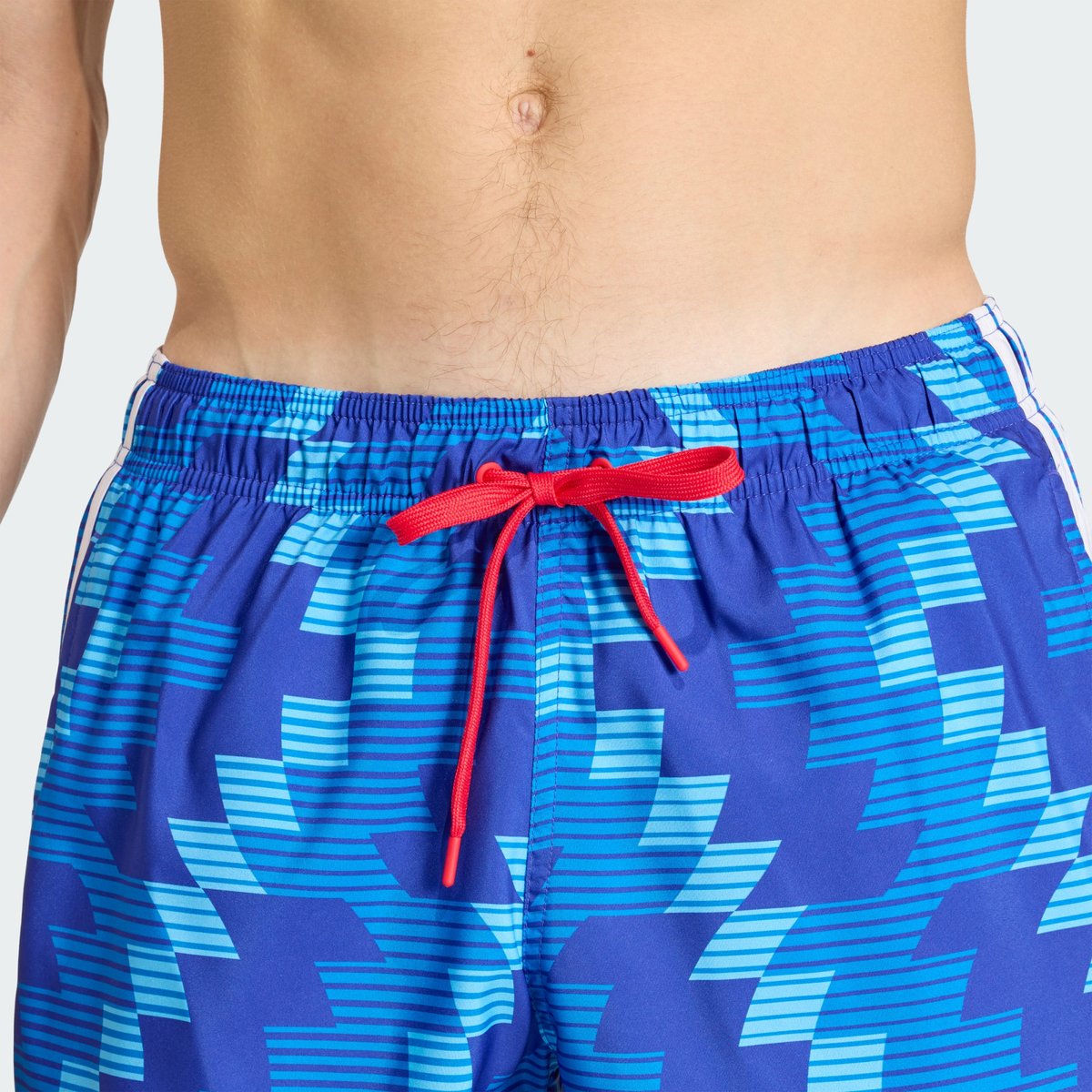 Short De Bain Graphique Inspiration Football 12,7 Cm Short De Bain Graphique Inspiration Football 12,7 Cm semi blue burst / white, ADIDAS SPORTSWEAR