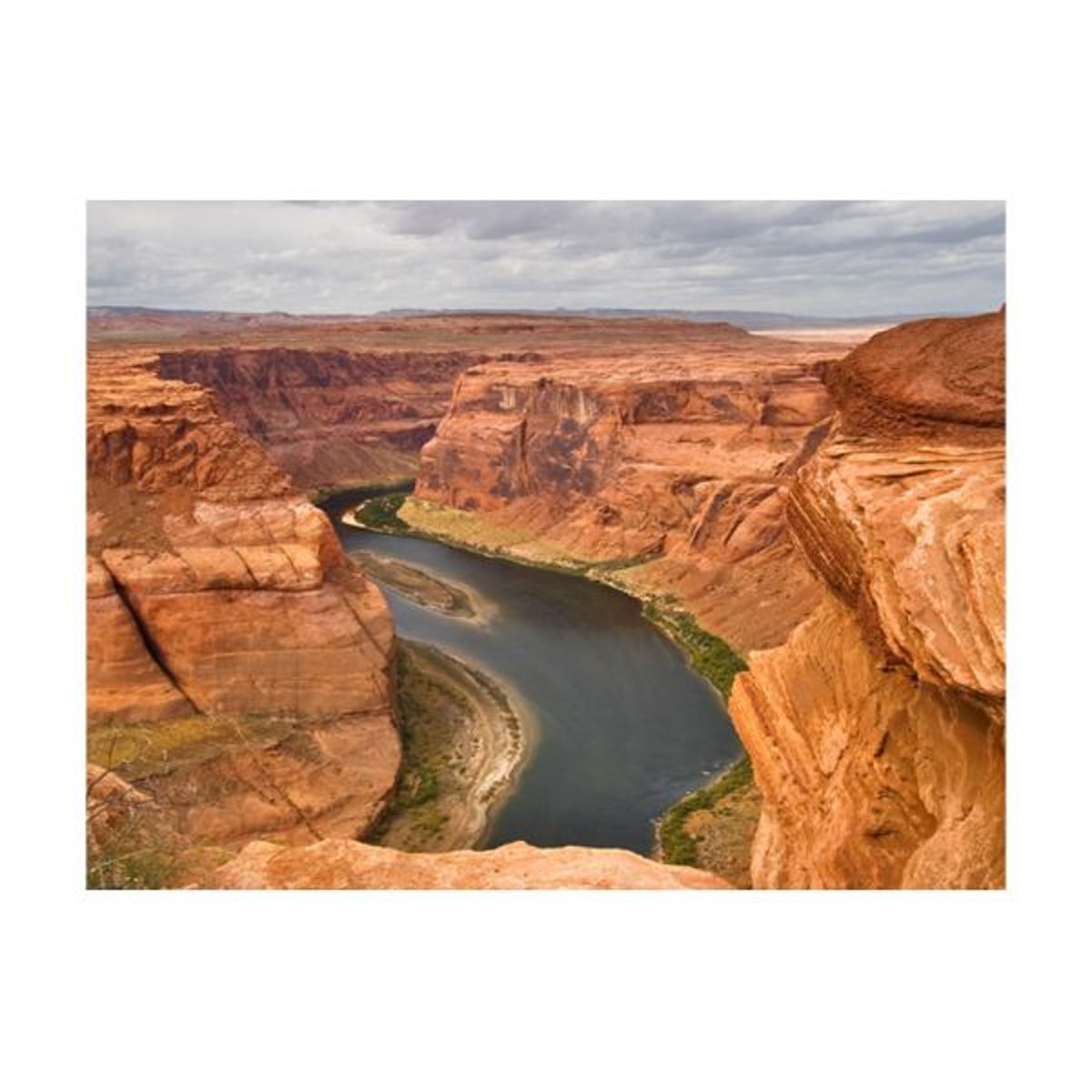 Papier peint intissé panoramique Paysage États-Unis - Grand Canyon orange / cuivré, EDEN