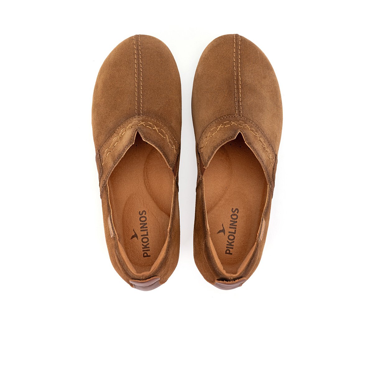 Chaussures plates cuir Granada brandy, PIKOLINOS