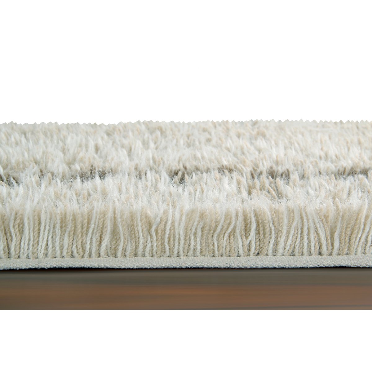 Tapis Lainable Rectangulaire Winter Calm FREE YOUR SOUL gris, LORENA CANALS