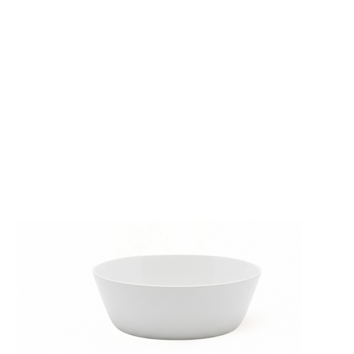 Set de 4 assiettes en porcelaine D20 LOUISE blanc, SIA DECO