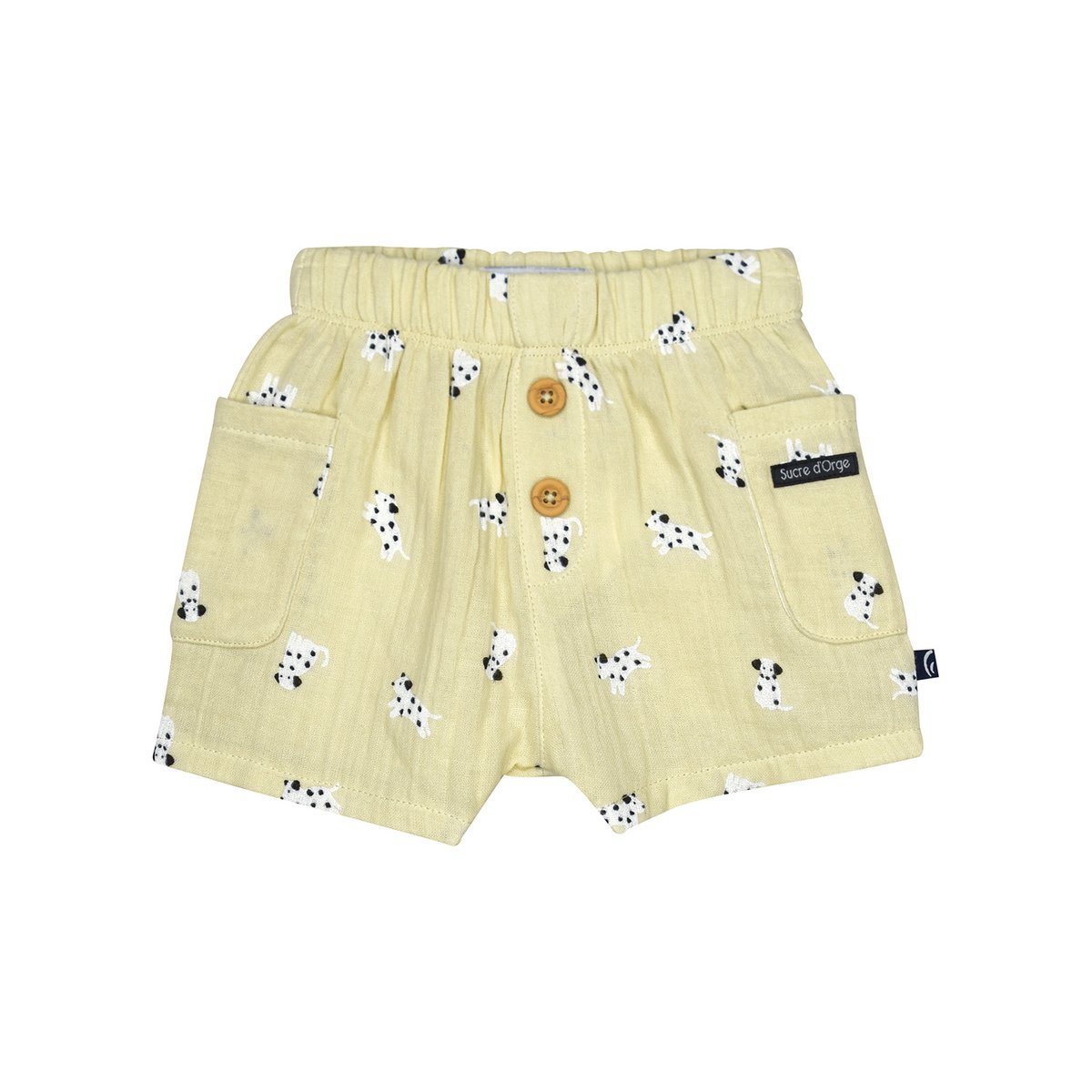 Ensemble t-shirt + short rocky blanc, SUCRE D'ORGE