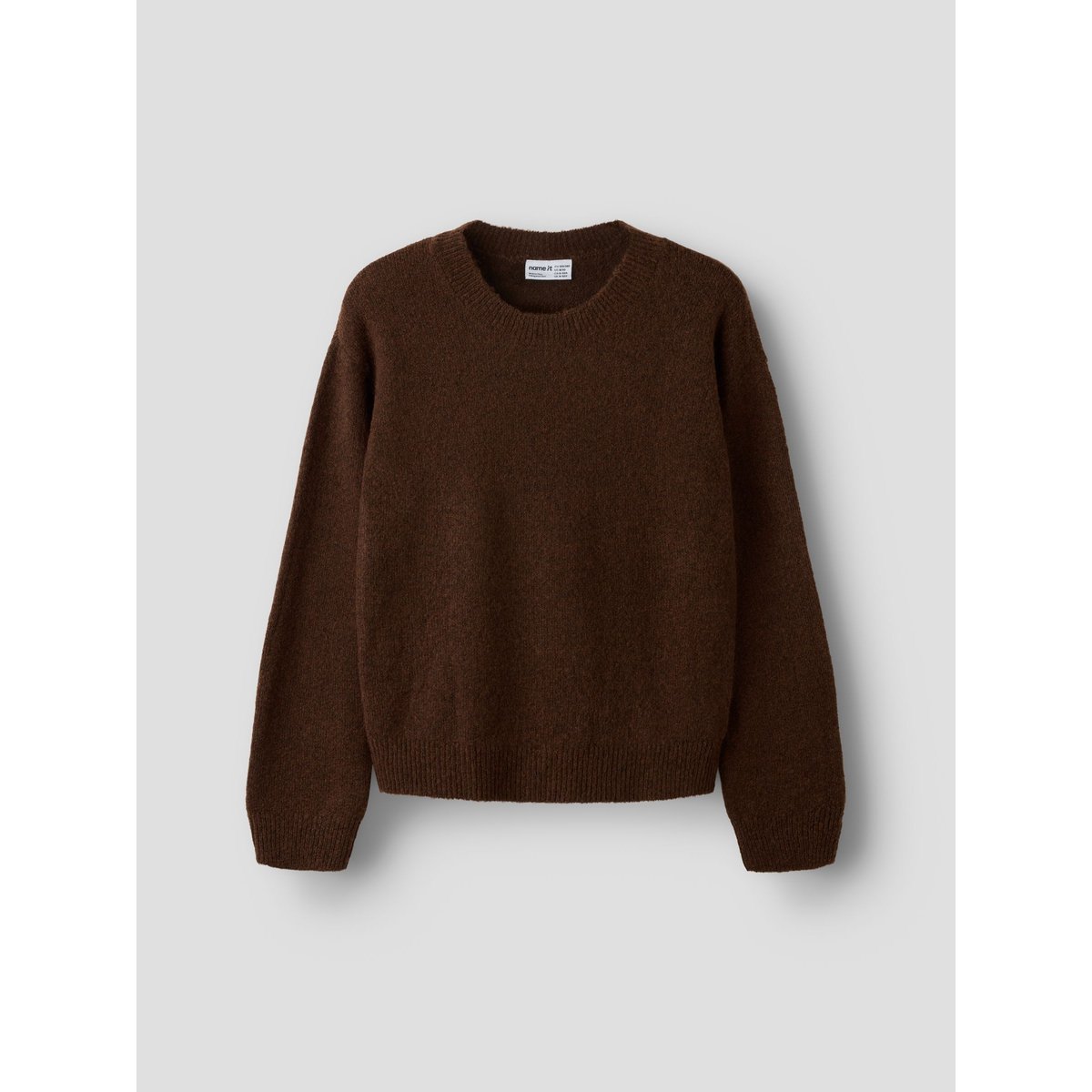 Pull En Maille marron - pinecone1, NAME IT