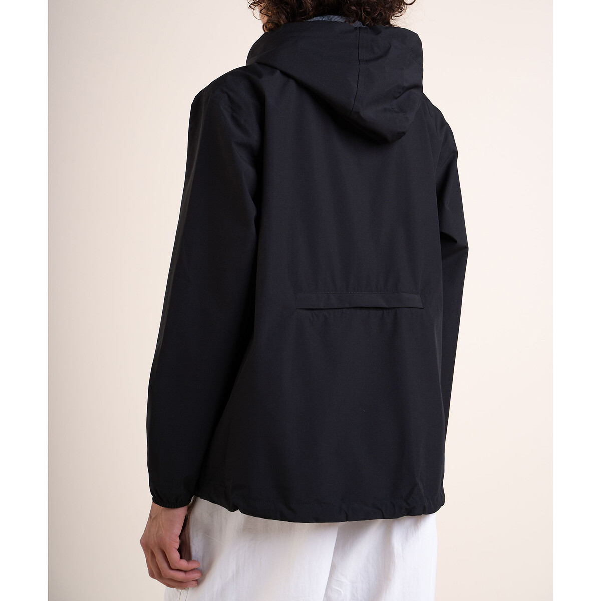 Kurze Unisex-Jacke mit Reissverschluss PASSY schwarz, FLOTTE