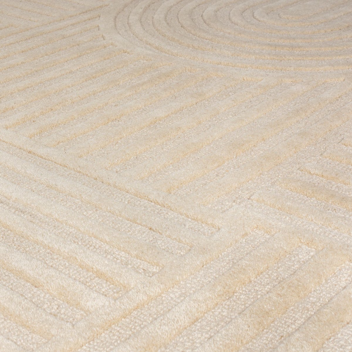 Tapis en laine ZEN GARDEN beige, FLAIR RUGS