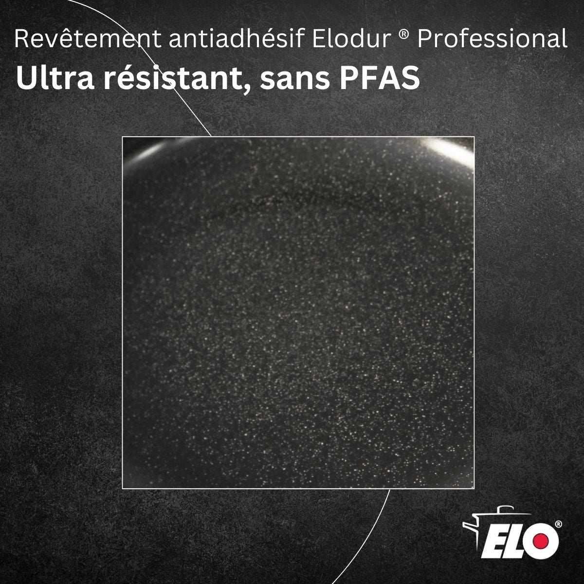 Sautoir 28 cm en acier inoxydable 18/10 antiadhésif CITRIN inox, ELO