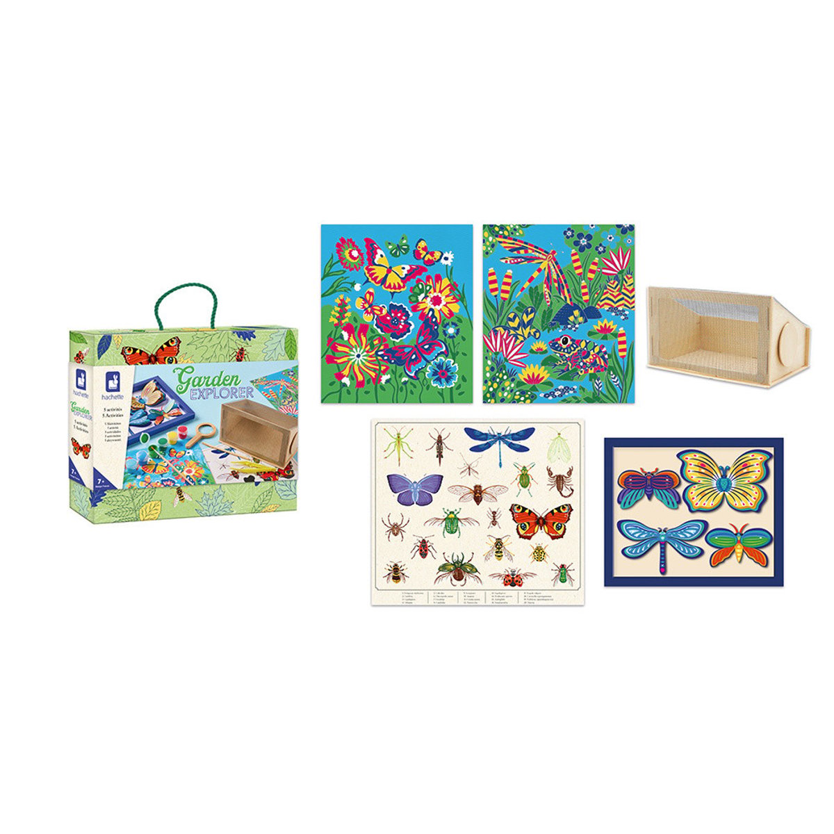 Mallette Explorateur Garden Explorer couleur unique, JANOD