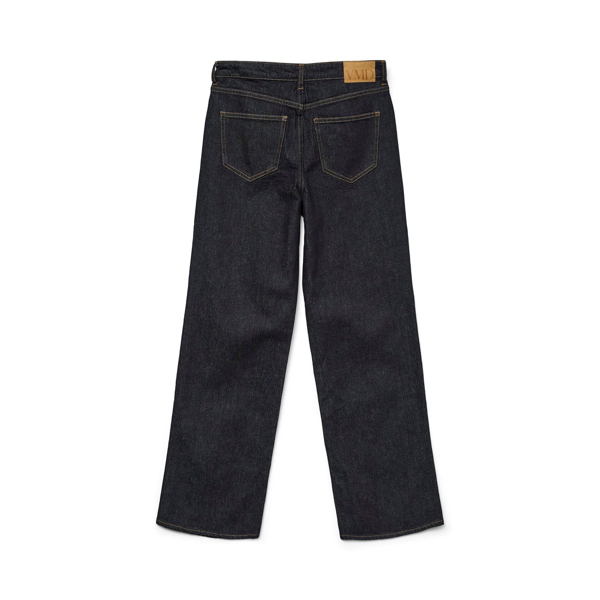 Jean À Coupe Large dark blue denim, VERO MODA