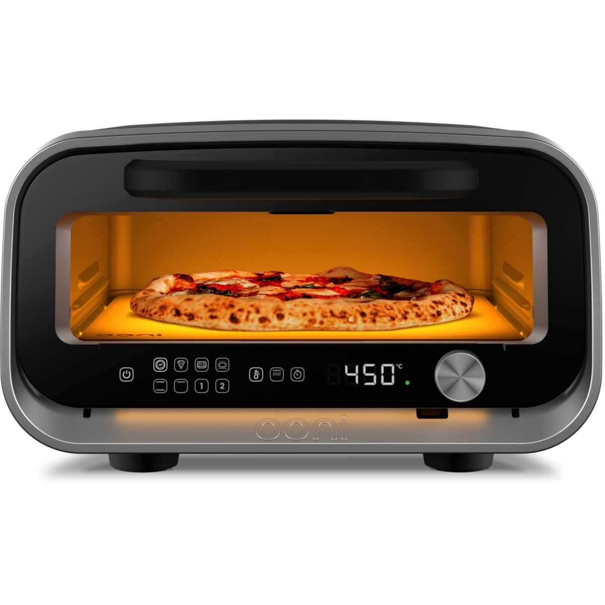 Four à pizza électrique ELECTRIQUE VOLT 2 GRIS couleur unique, OONI