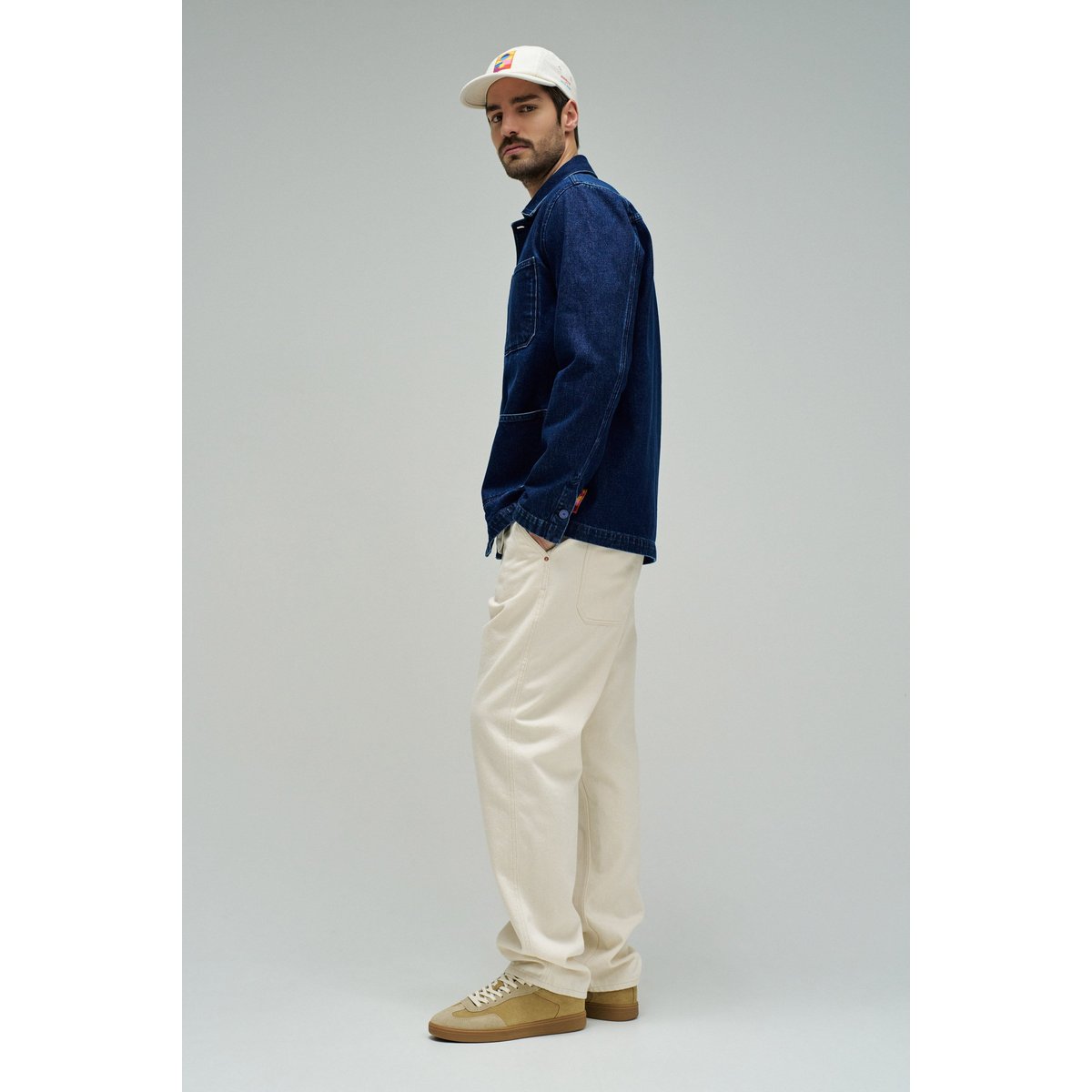 SURCHEMISE EN DENIM AKA CORLEONE bleu denim, SALSA JEANS