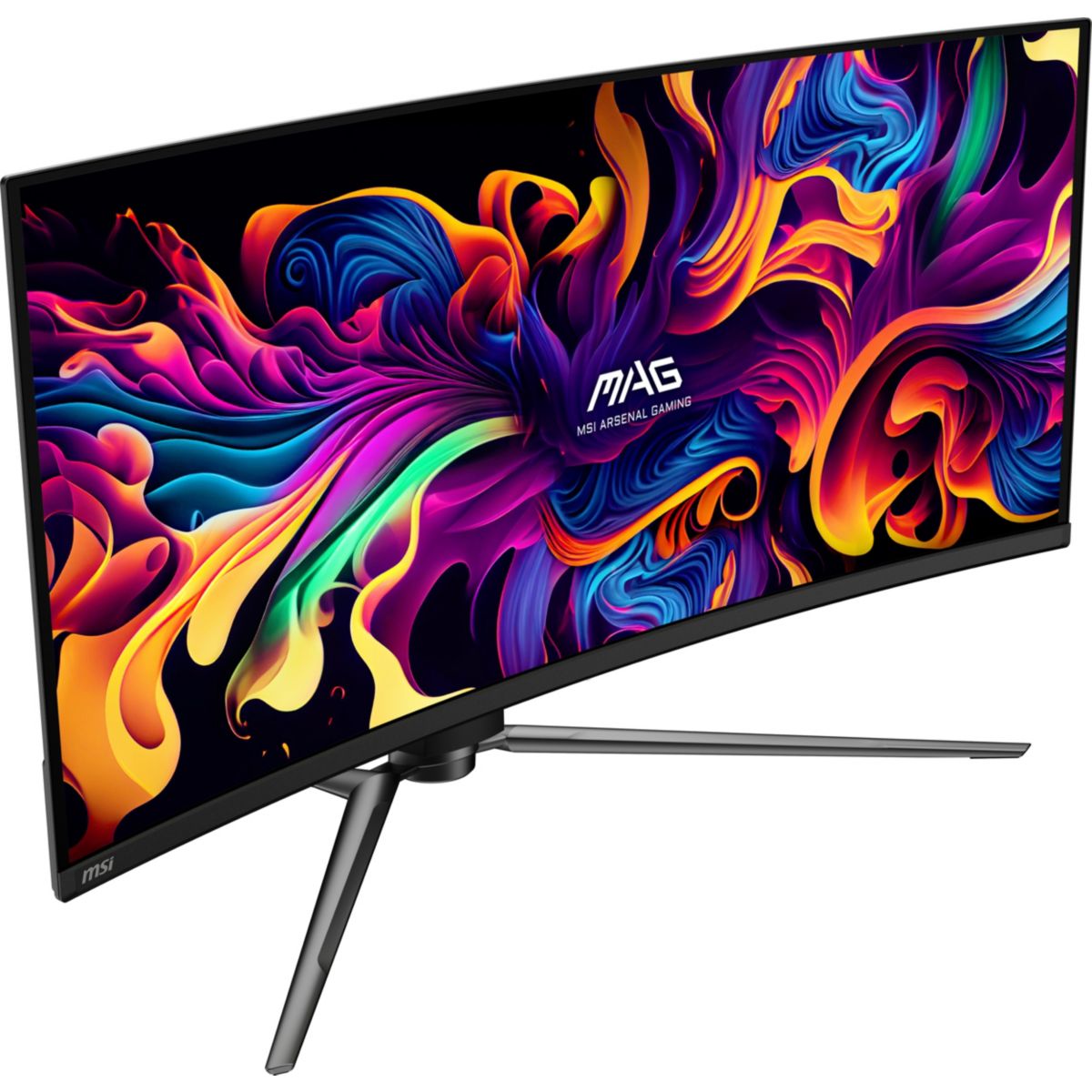 Ecran PC Gamer MPG 341CQP 34" Incurvé 1800R UWQHD 175Hz QD-OLED HDMI 2.1 AMD FreeSync couleur unique, MSI