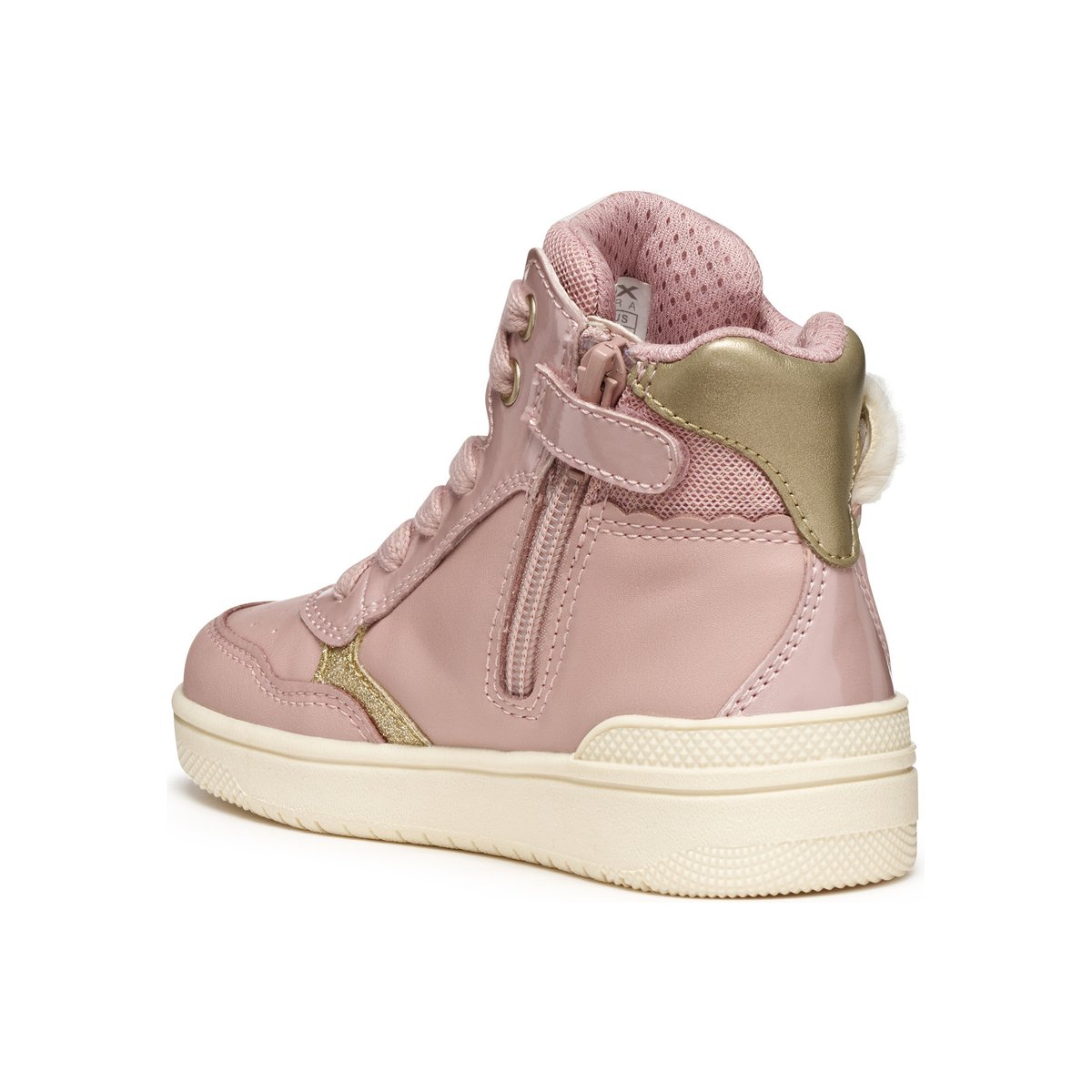 Baskets J WASHIBA vieux rose/platine, GEOX