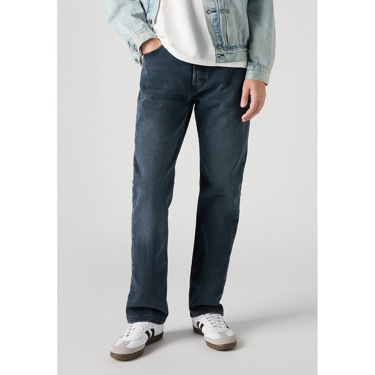 Jean droit 501® blue black stretch, LEVI'S