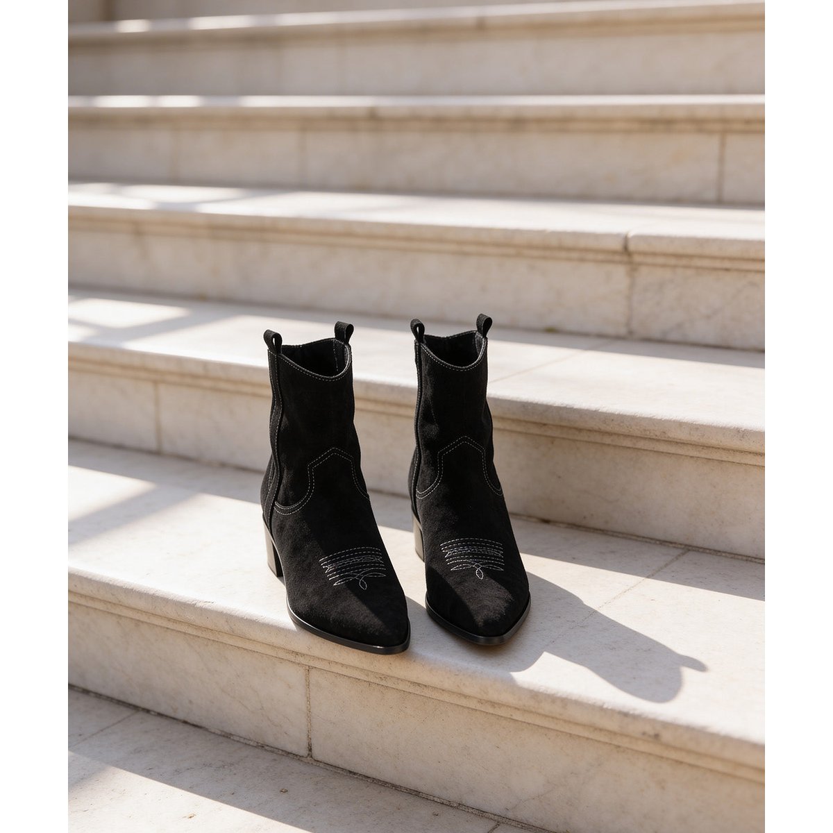 Boots Santiags LISE noir, FINSBURY