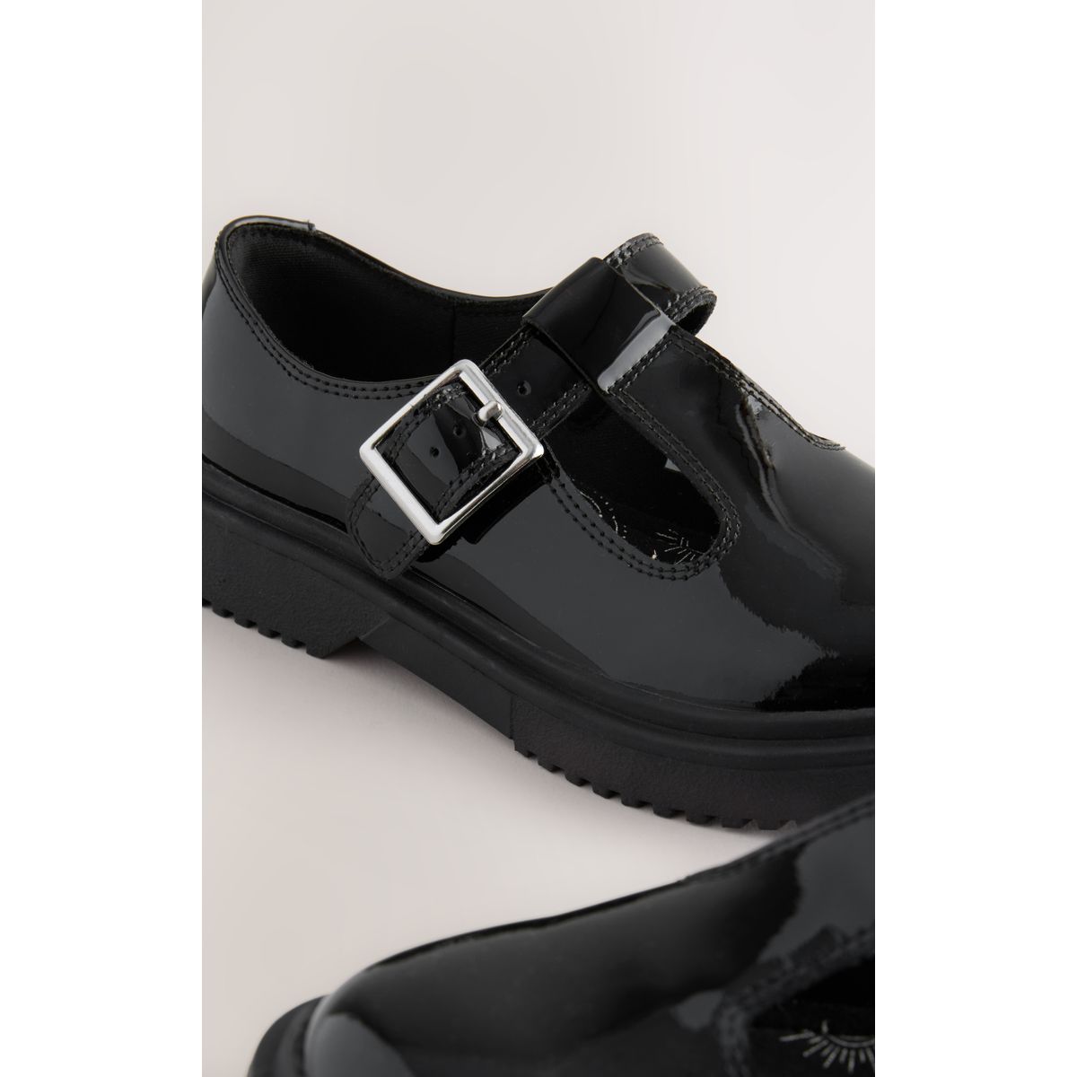Chaussures d'école style salomé noir, NEXT