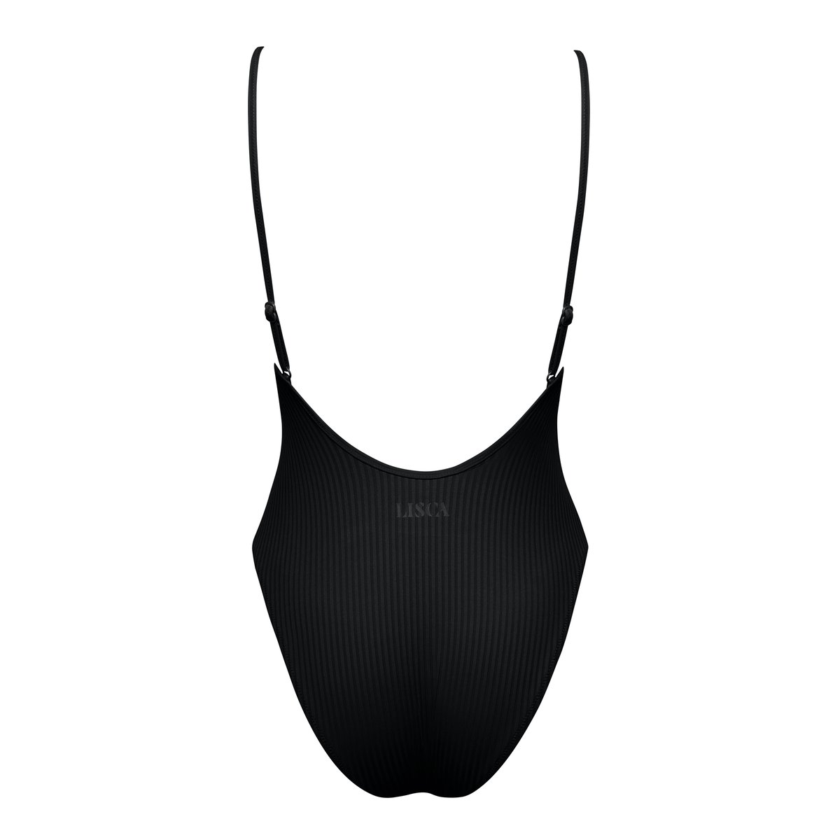 Maillot de bain une pièce échancré sans armatures FLORIDA noir, LISCA