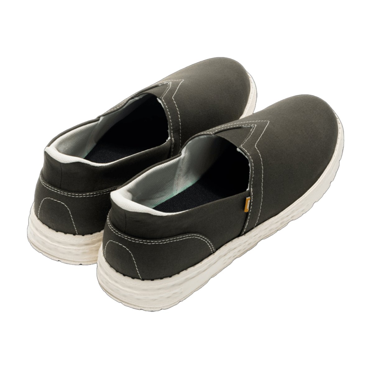 Chaussures décontractées style mocassins SALCOMBE kaki, REGATTA