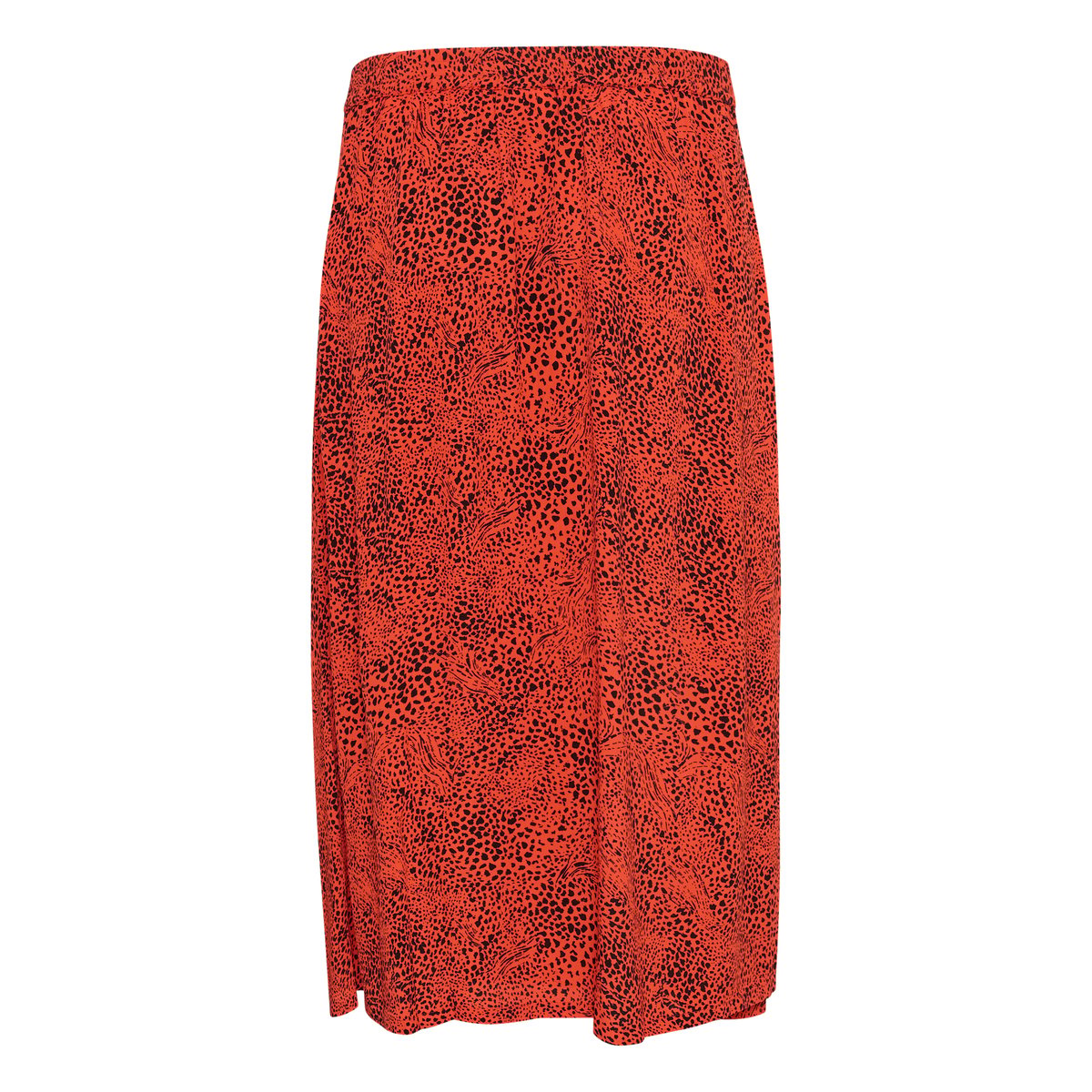 Skirt rouge grenadine graphic animal, KAFFE CURVE