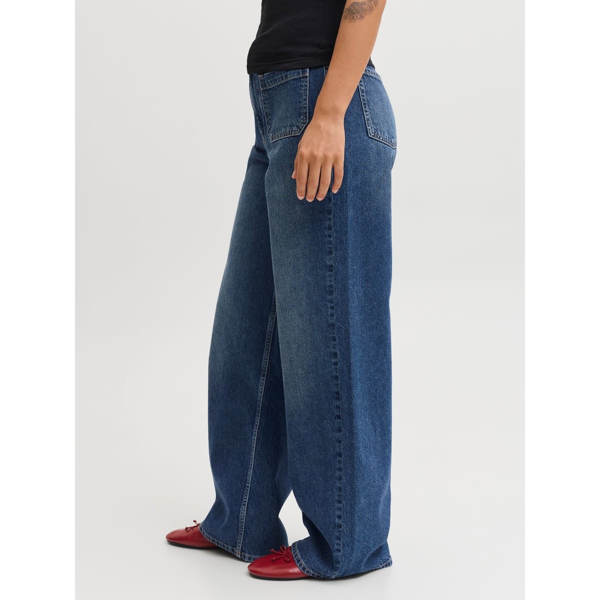 Jean À Coupe Large blue denim, JJXX