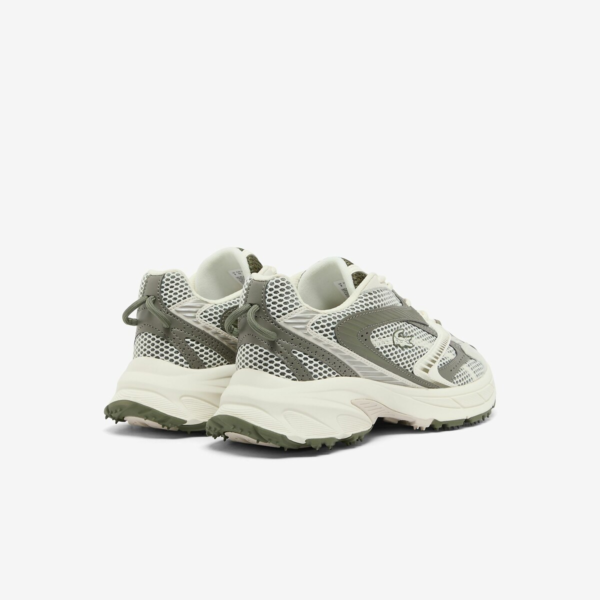 L003 Trainers ecru/khaki, LACOSTE