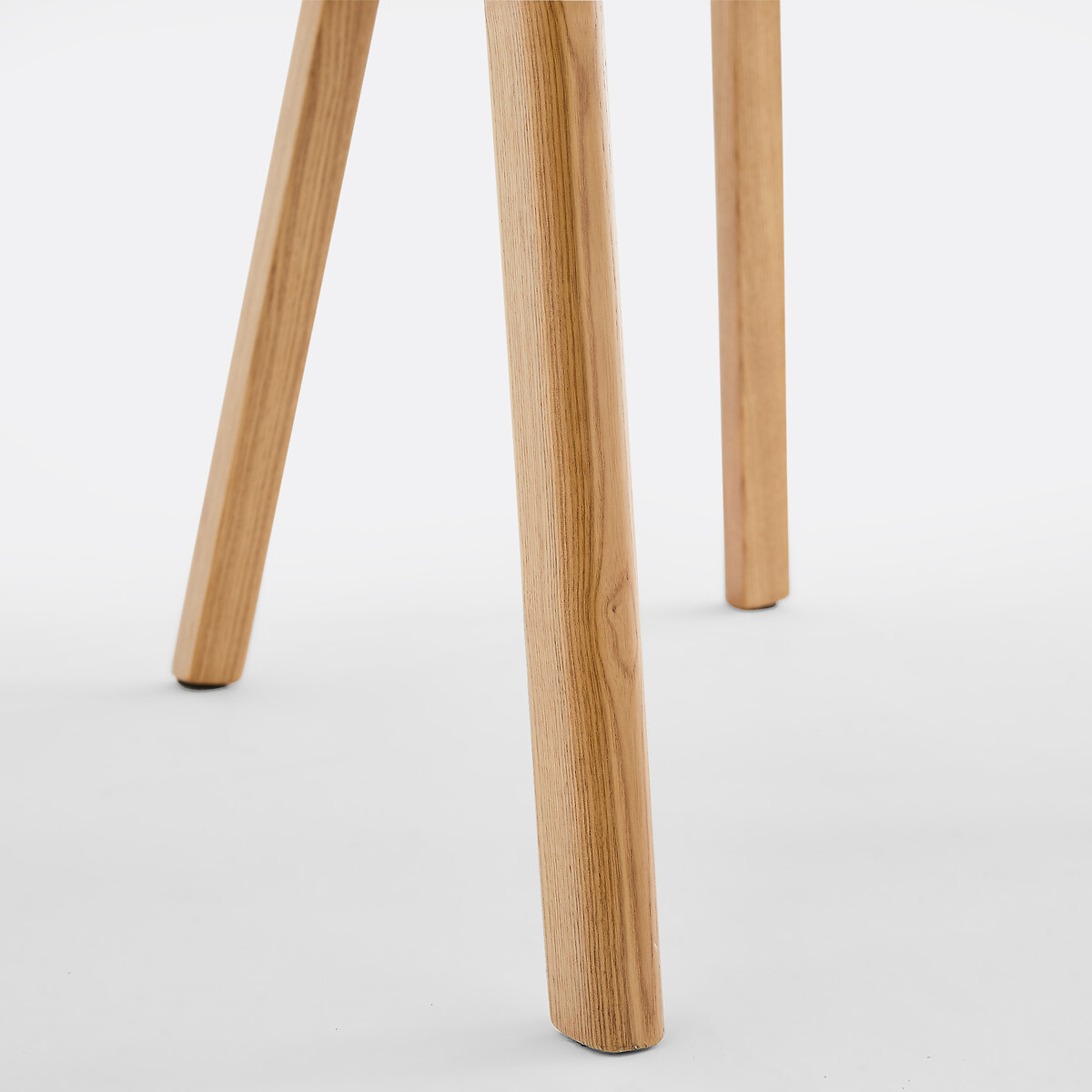 Sillón de mesa de fresno macizo Karlai roble/beige, LA REDOUTE INTERIEURS