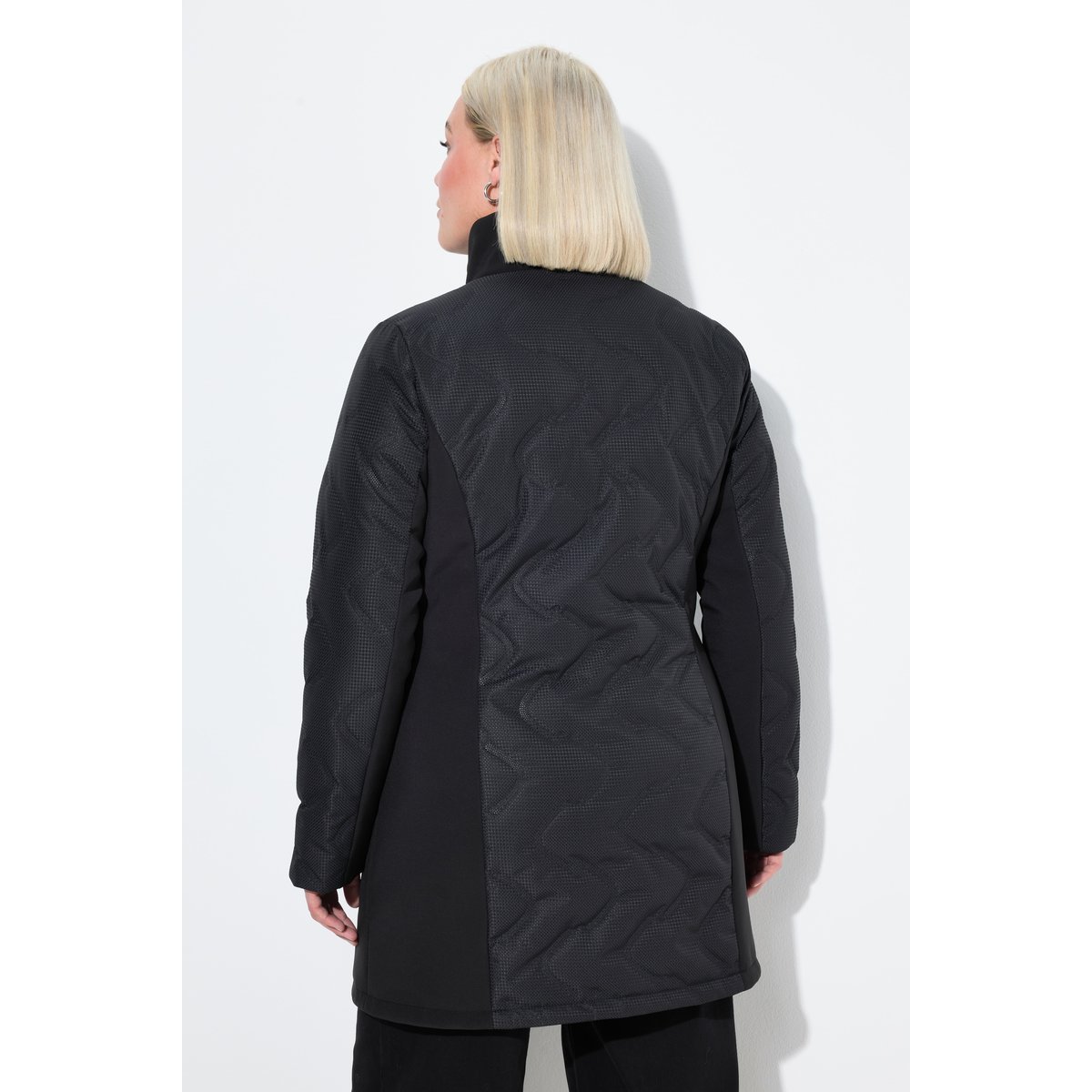 Veste matelassée HYPRAR à capuche noir, ULLA POPKEN